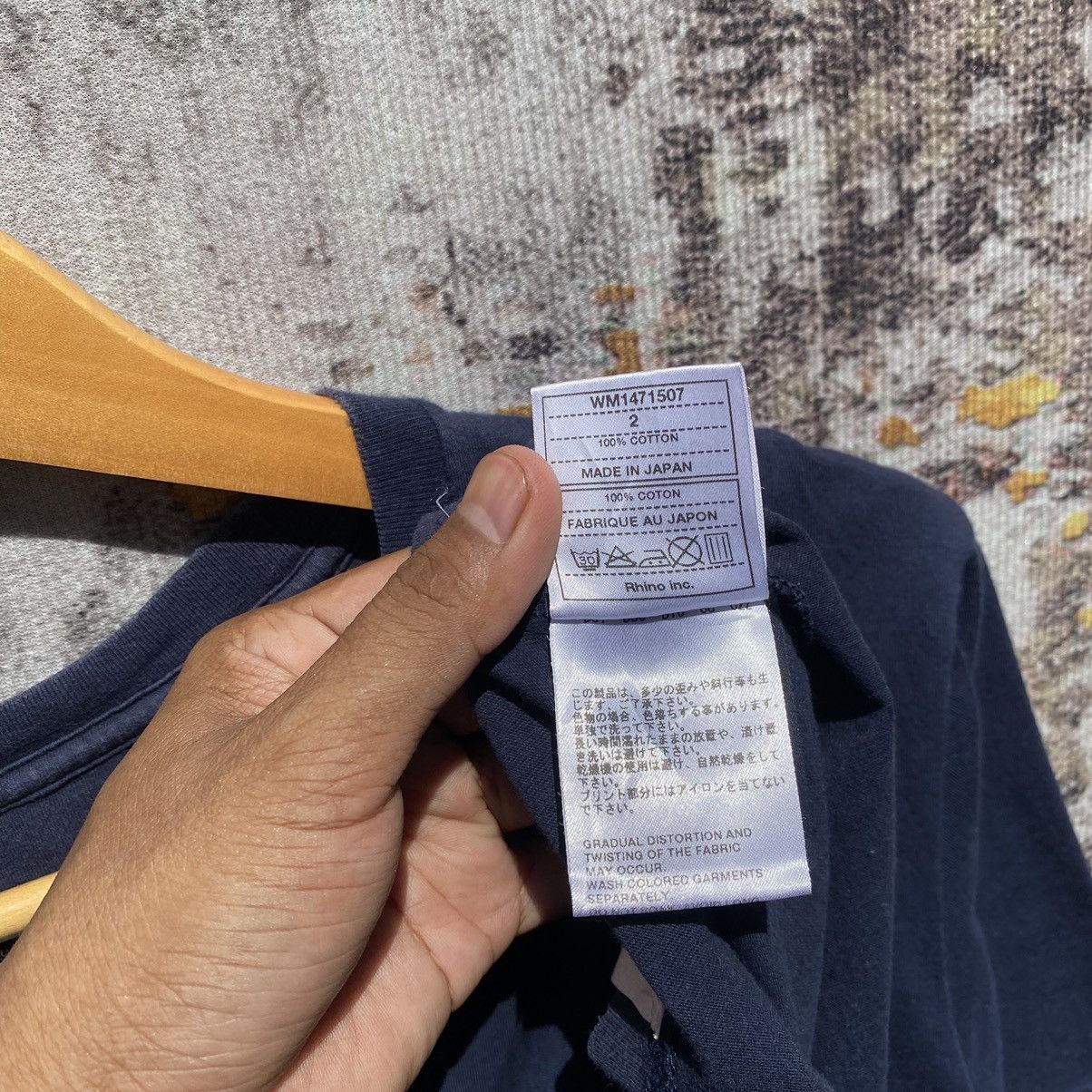 White Mountaineering White Mountaineering Outdoor Tee Backhit Spellout Holliday Size US S / EU 44-46 / 1 - 17 Thumbnail