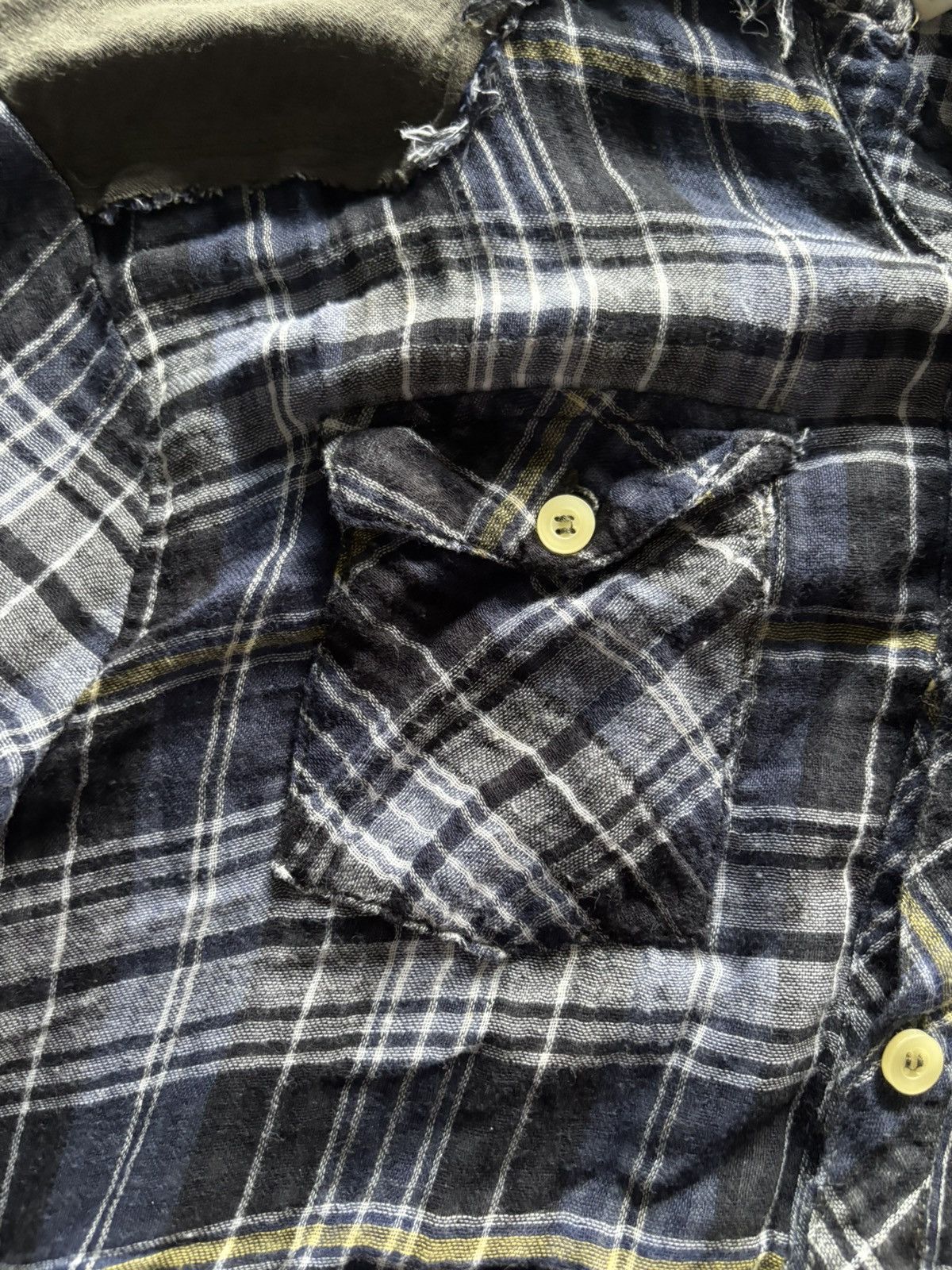 Dolce & Gabbana vintage dolce gabbana flannel patchwork distressed style Size US M / EU 48-50 / 2 - 6 Thumbnail