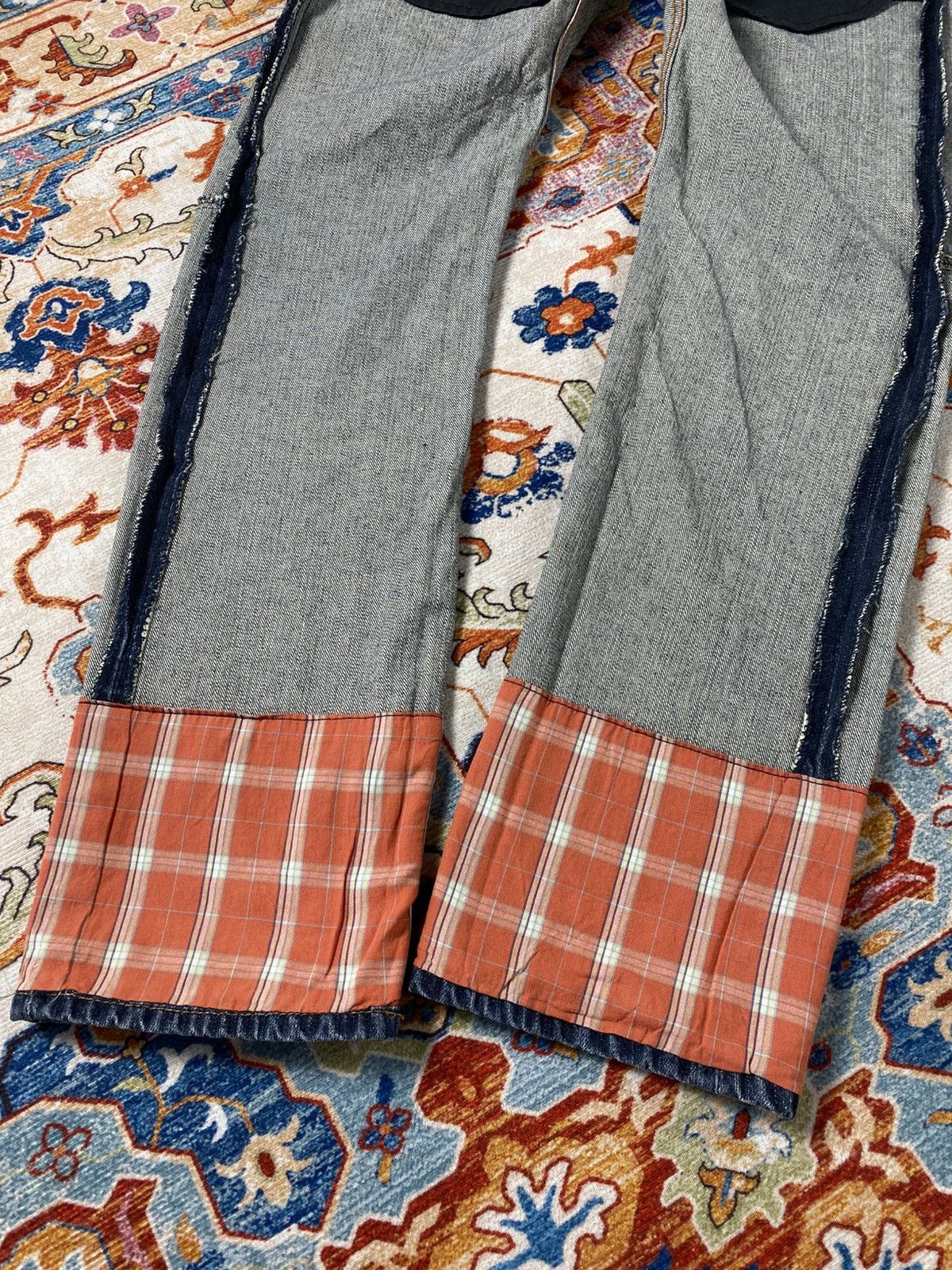 Japanese Brand Double waist dominate jeans Size US 30 / EU 46 - 9 Thumbnail