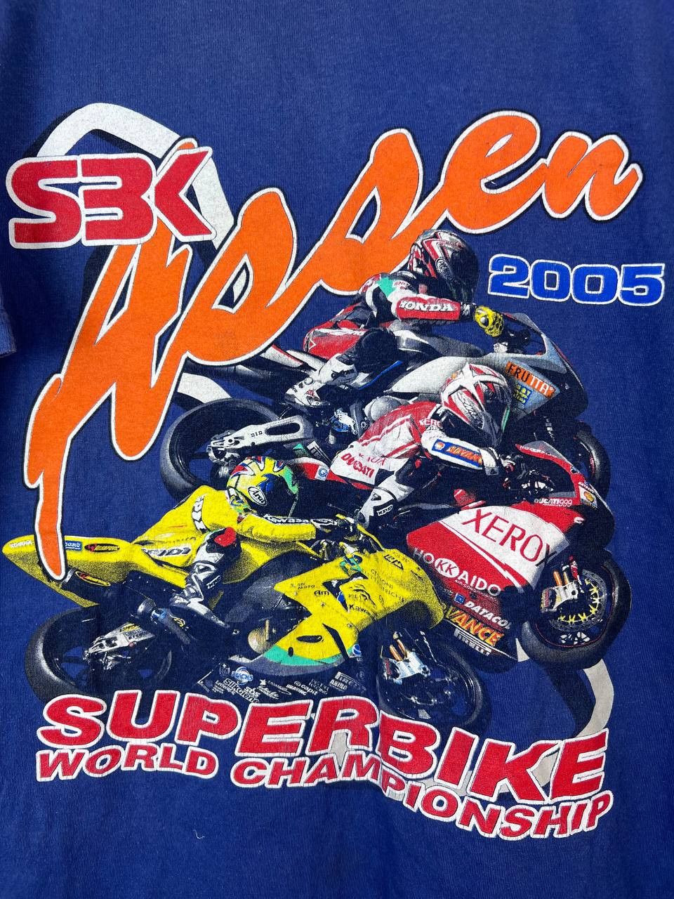 Gildan Vintage Gildan 2005 Superbike World Championship Assen Sz L Size US L / EU 52-54 / 3 - 2 Thumbnail
