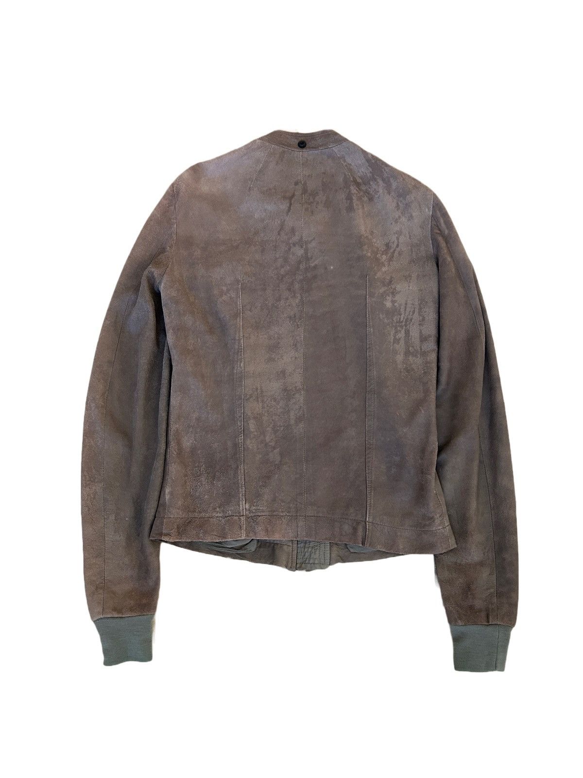 Rick Owens RICK OWENS LAMB LEATHER FLIGHT JACKET Size US XS / EU 42 / 0 - 3 Thumbnail