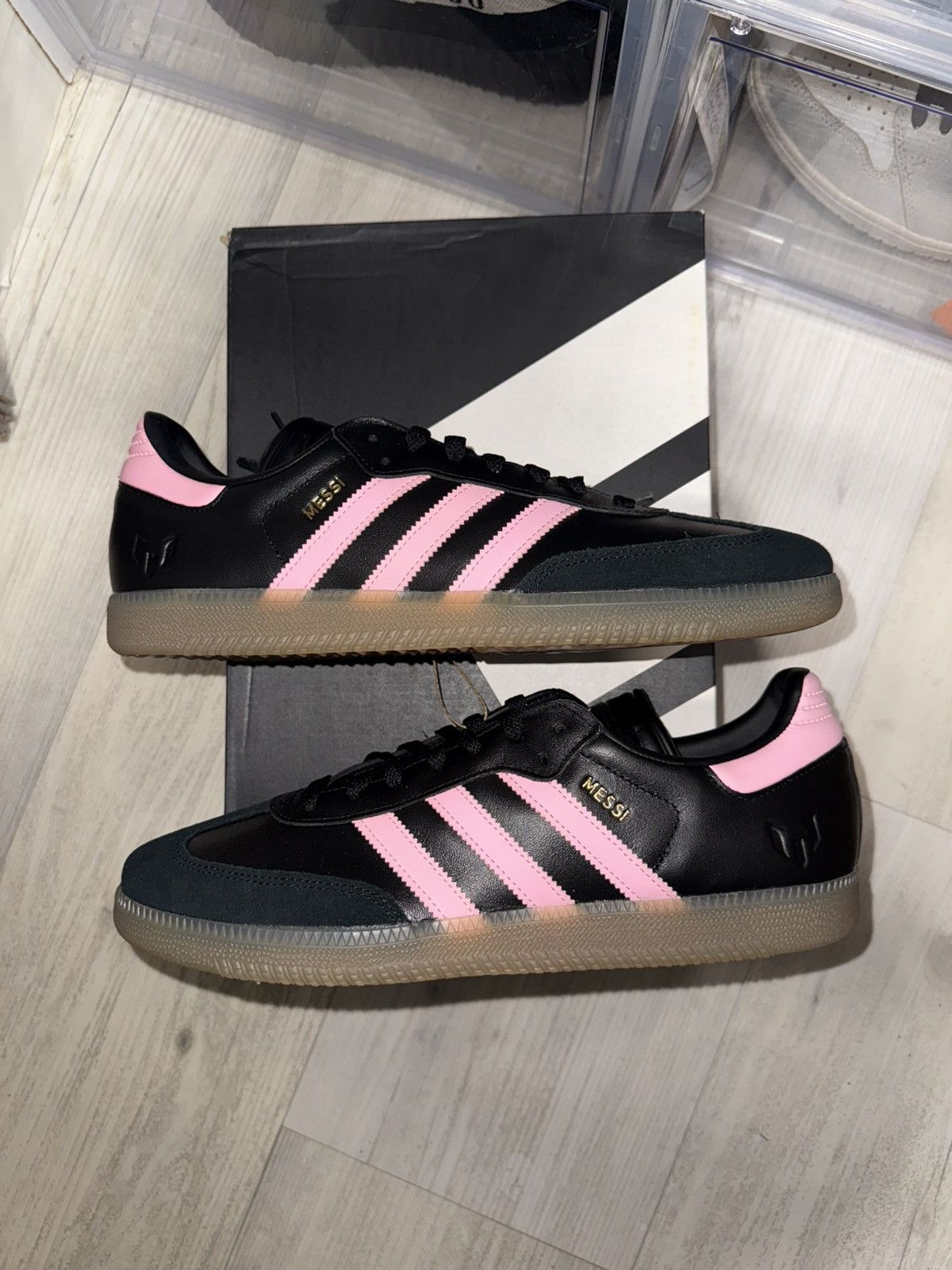 Adidas Adidas Samba Inter Miami CF Messi Size US 11.5 / EU 44-45 - 2 Thumbnail