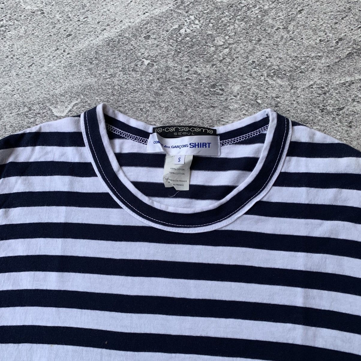 10 Corso Como × Comme des Garcons Comme des garcons SHIRT Stripe Longsleeve Size US S / EU 44-46 / 1 - 10 Thumbnail