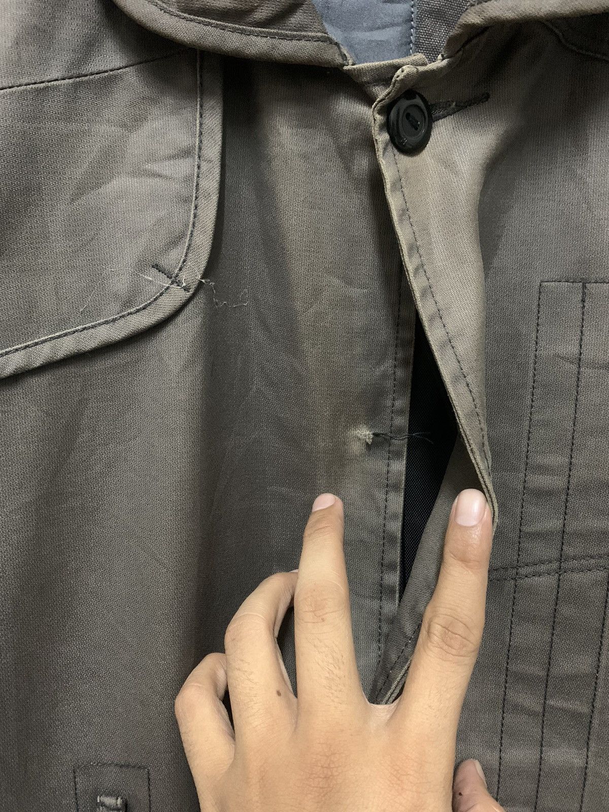 G-Star Vintage G Star Raw Distressed Tranch Jacket Coat Size US M / EU 48-50 / 2 - 8 Thumbnail