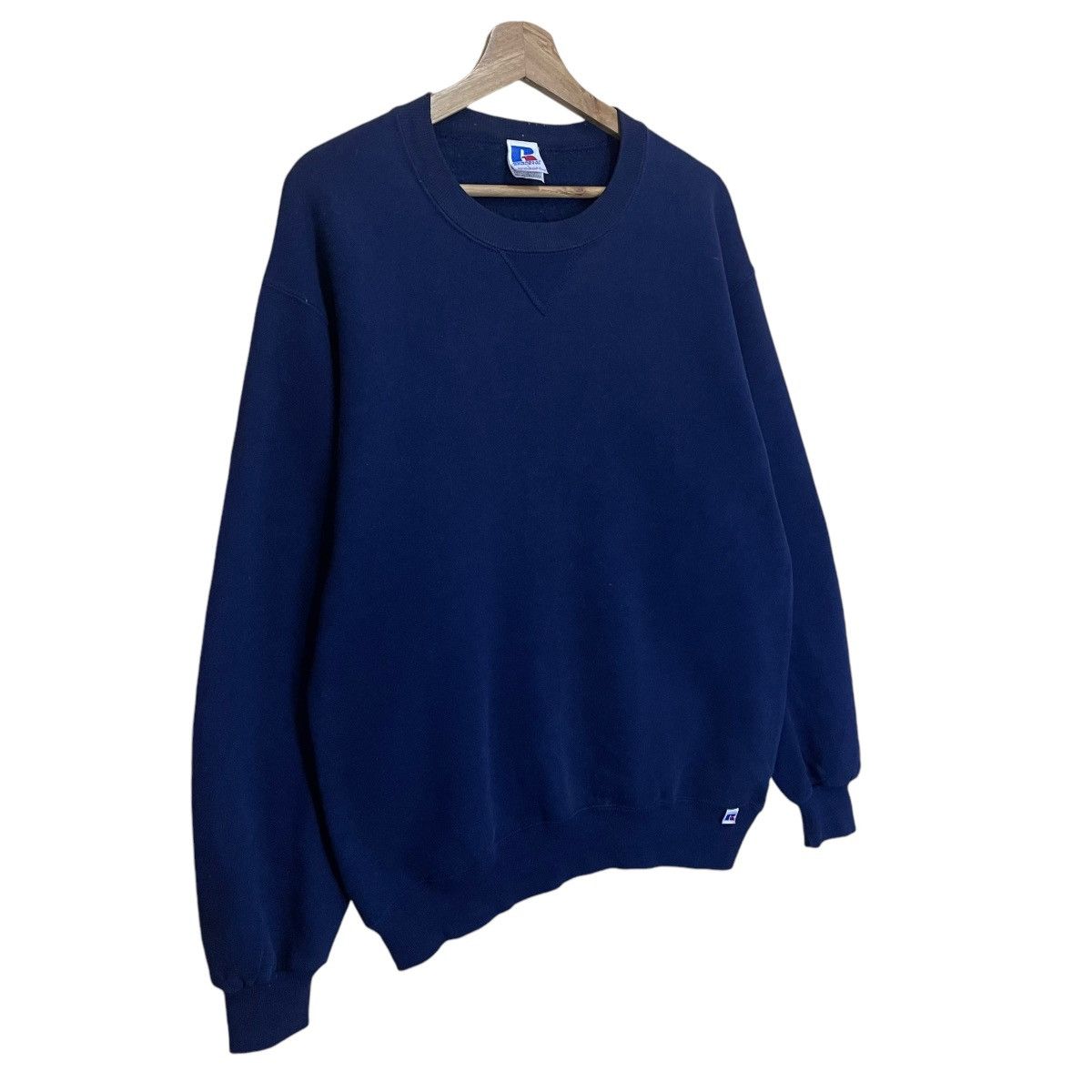 Russell Athletic Vintage 90’s Russell Athletic Plain Crewneck Sweatshirt Size US L / EU 52-54 / 3 - 2 Thumbnail