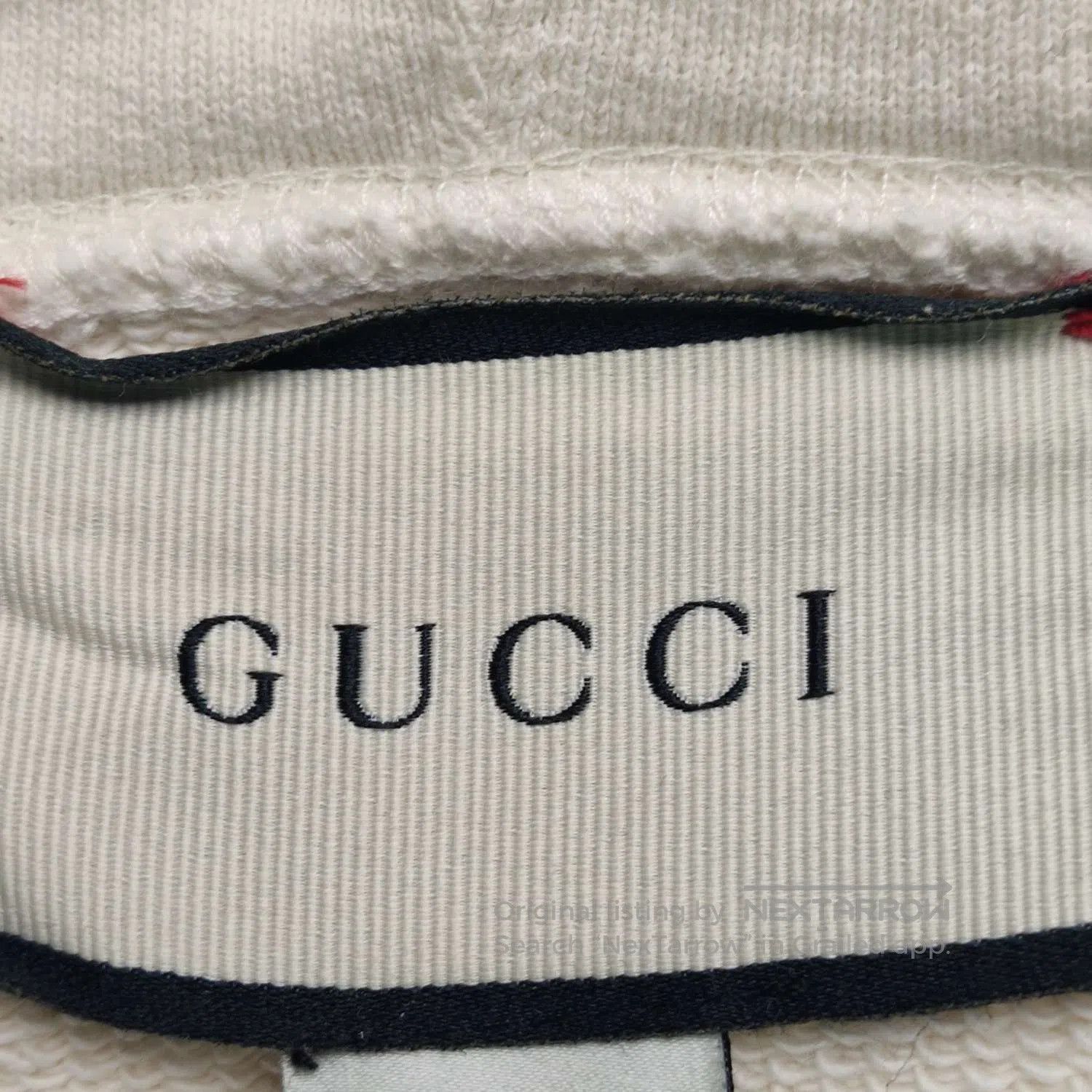 Gucci Gucci XS Cream 'thank' Letter Logo Hoodie. Size US XS / EU 42 / 0 - 3 Thumbnail