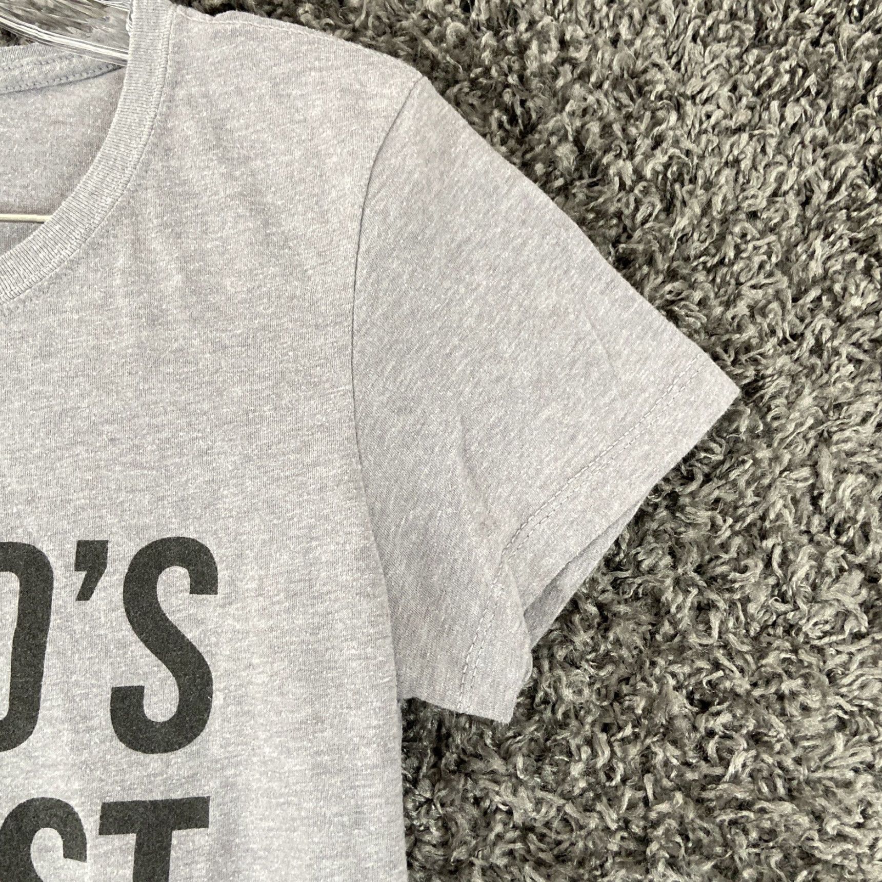 Next Level World’s Okayest Sister Ideal T Next Level Women’s L Shirt Gray Womens Size L / US 10 / IT 46 - 3 Thumbnail