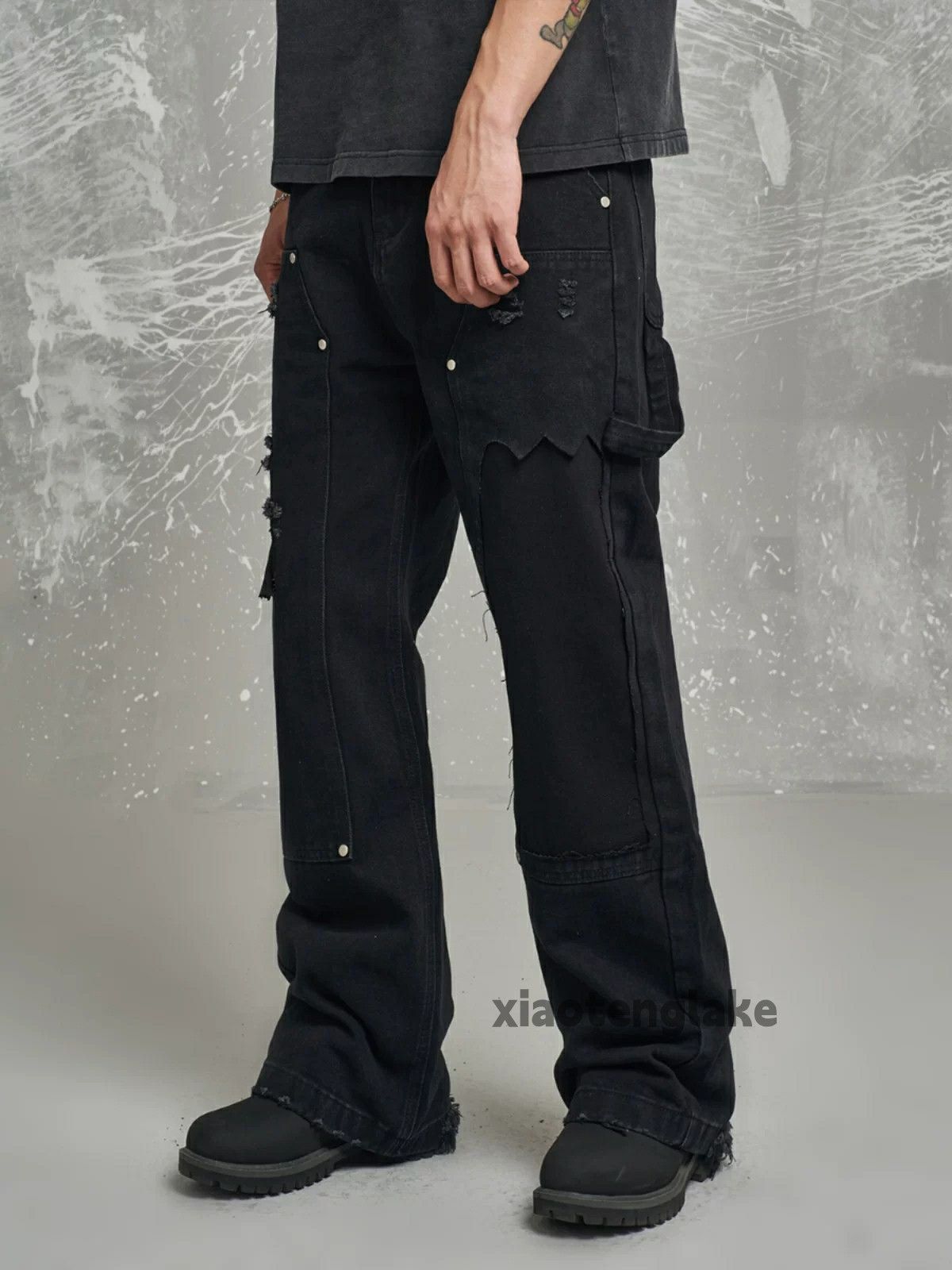 Vintage Unisex outdoor utility punk hiphop yuppie cargo pants Size US 30 / EU 46 - 3 Thumbnail