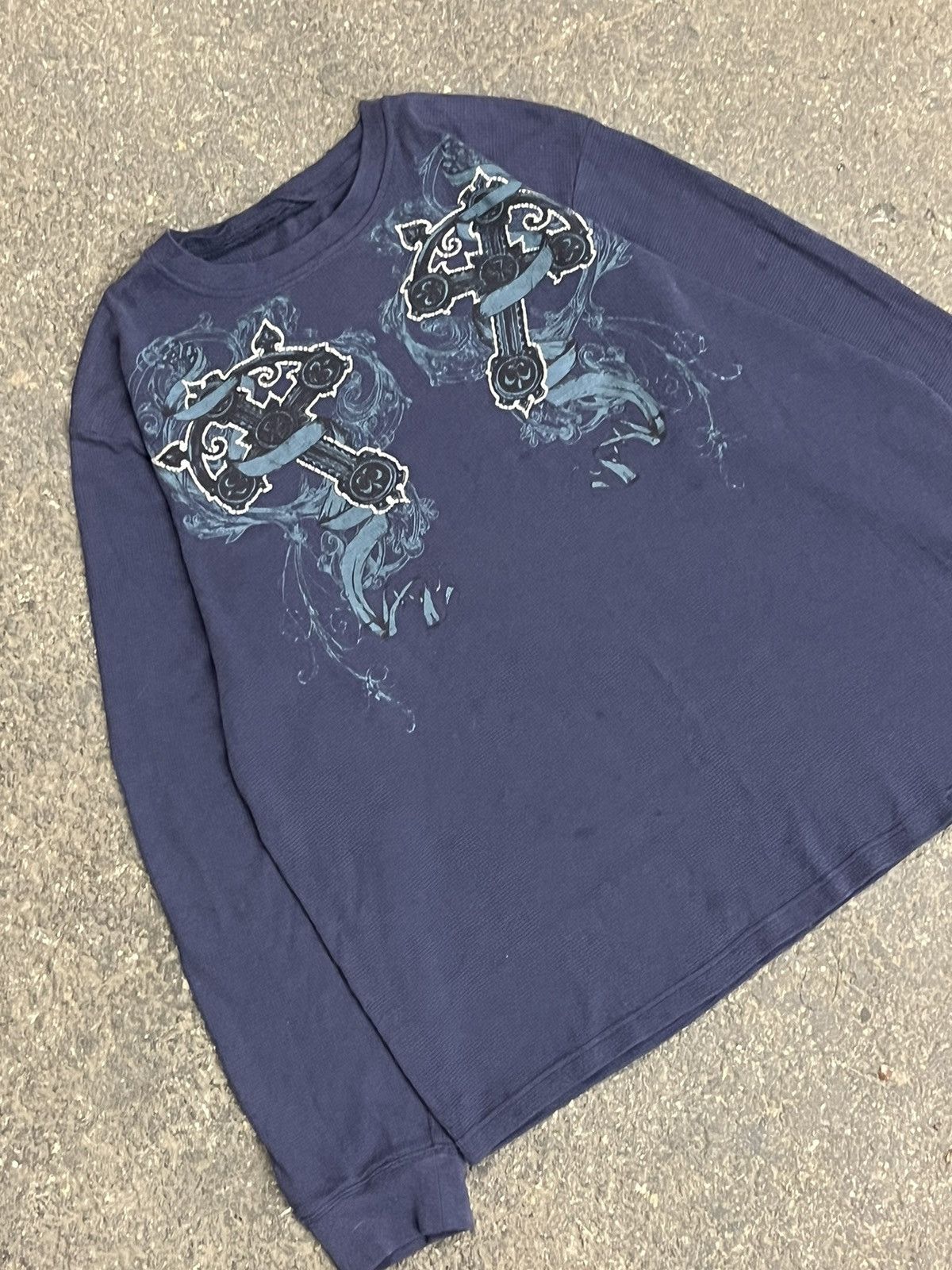 Affliction × Tapout Affliction style grunge thermal tap out y2k opium skater emo Size US XL / EU 56 / 4 - 2 Thumbnail