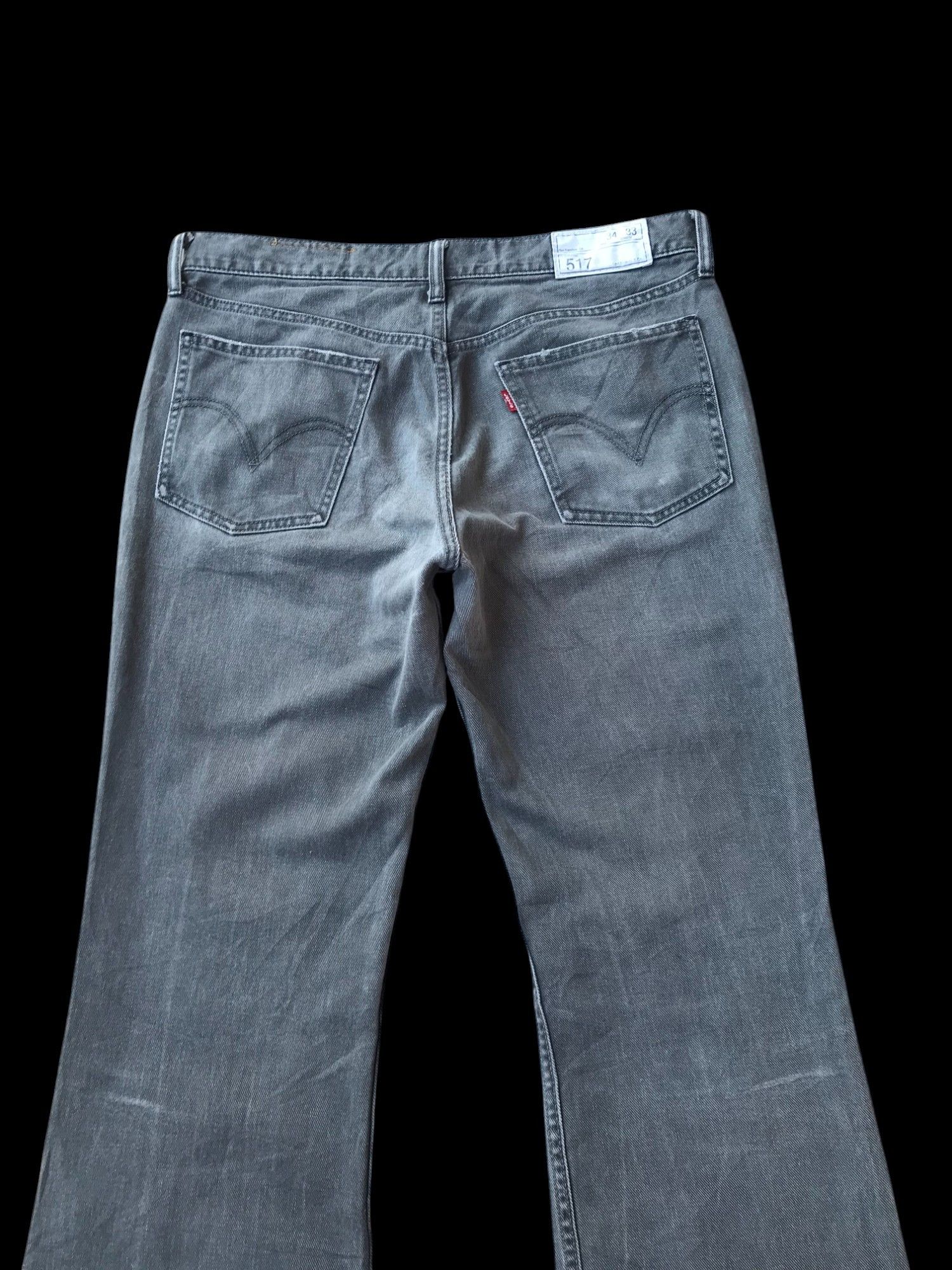 Levi's FLARED VINTAGE Levis 517 faded black japan W33x29 Size US 33 - 9 Thumbnail