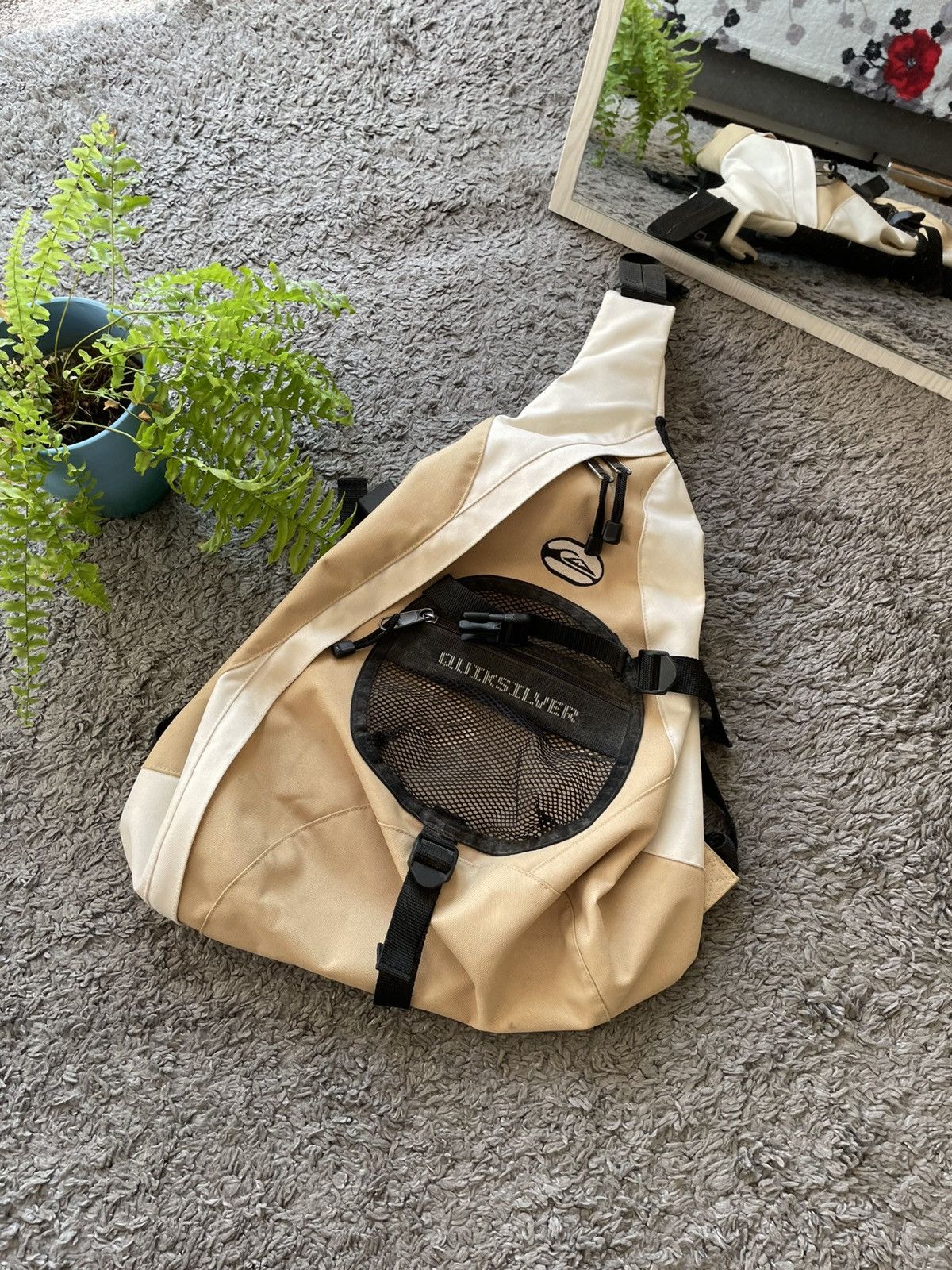Quiksilver × Vintage 00s Quicksilver Streetwear Vintage Gorpcore Y2k Rare Archive Size ONE SIZE - 1 Thumbnail