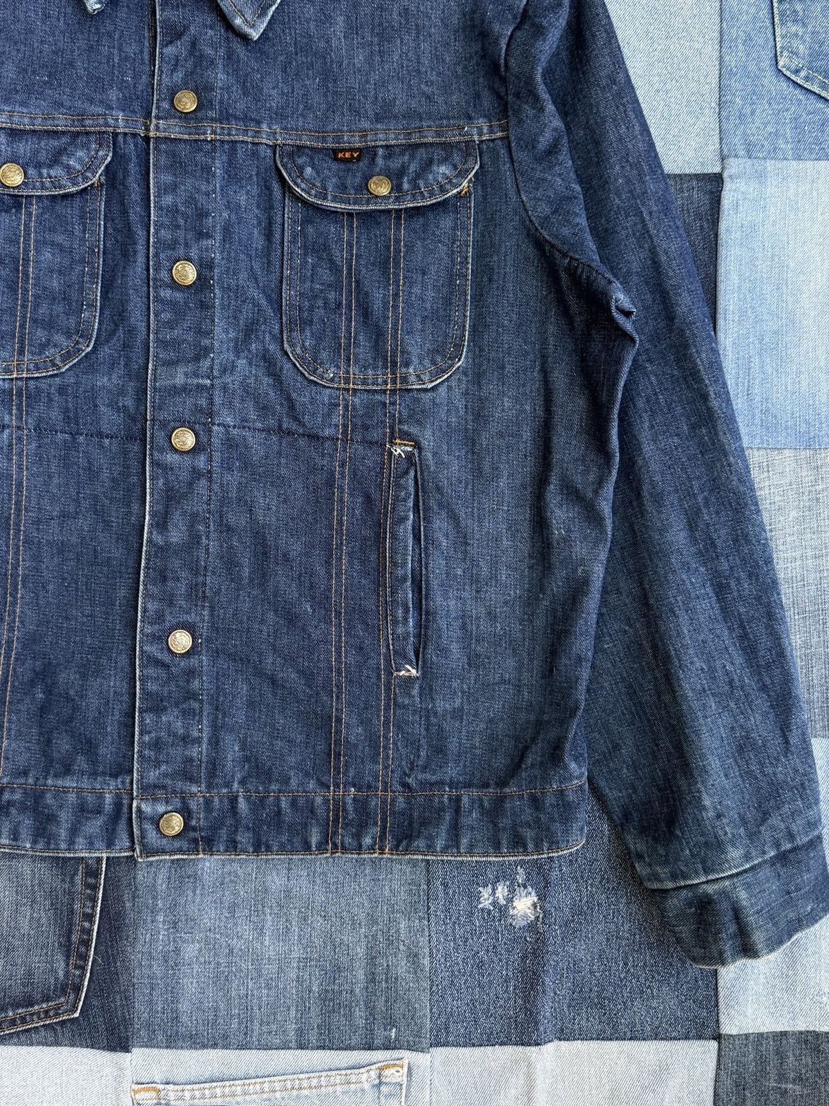 Vintage 1960s Key Imperial Denim Jacket Size US M / EU 48-50 / 2 - 4 Thumbnail