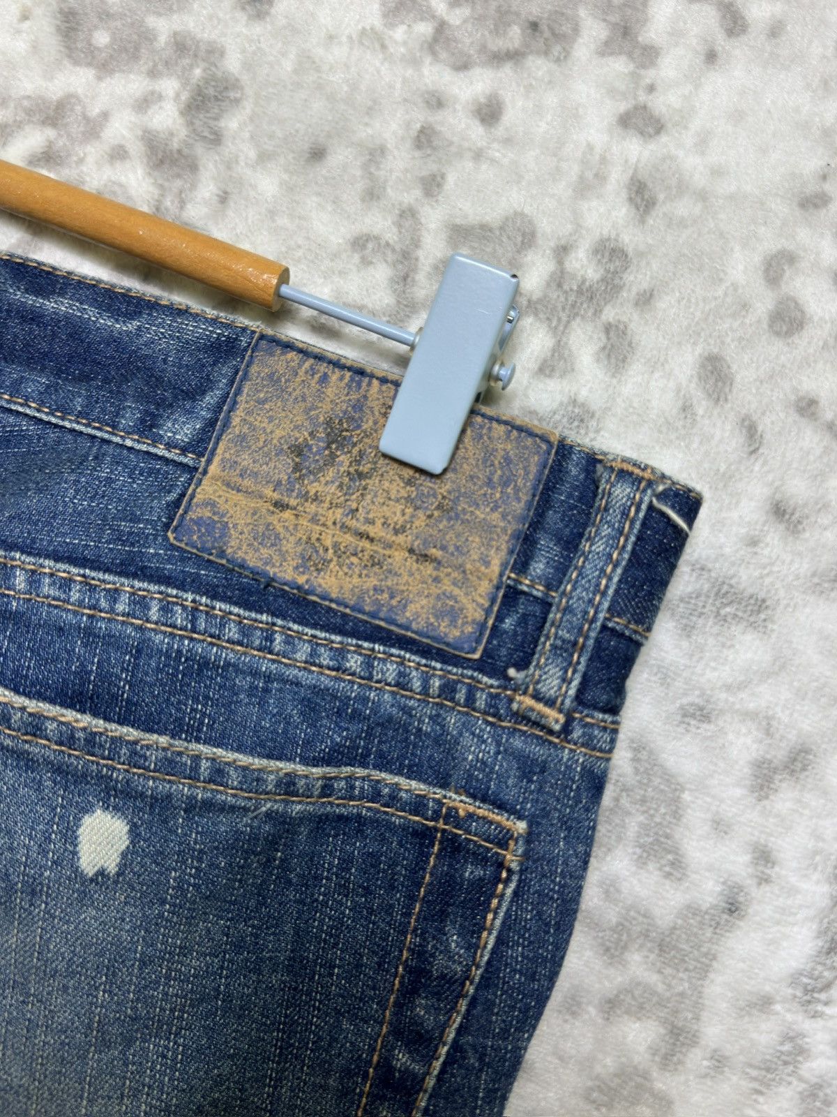 PPFM Vintage PPFM Bootcut Flared Paint Splatter Distressed Japan Size US 32 / EU 48 - 15 Thumbnail