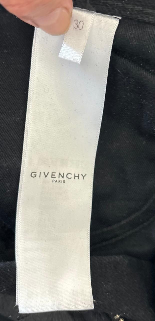 Givenchy Givenchy Crackled Painted Jeans Size US 30 / EU 46 - 4 Thumbnail