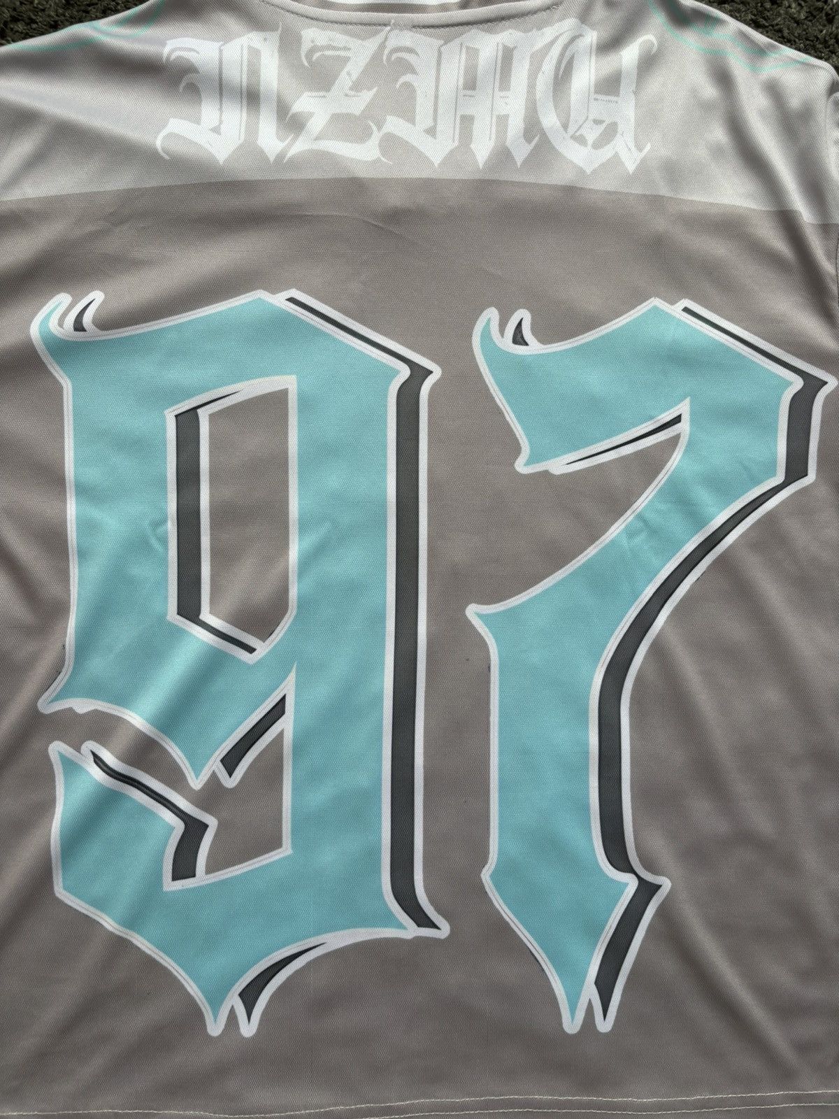 Japanese Brand × Vintage Vintage oversize unisex American football 87 gray jersey Size US M / EU 48-50 / 2 - 15 Thumbnail