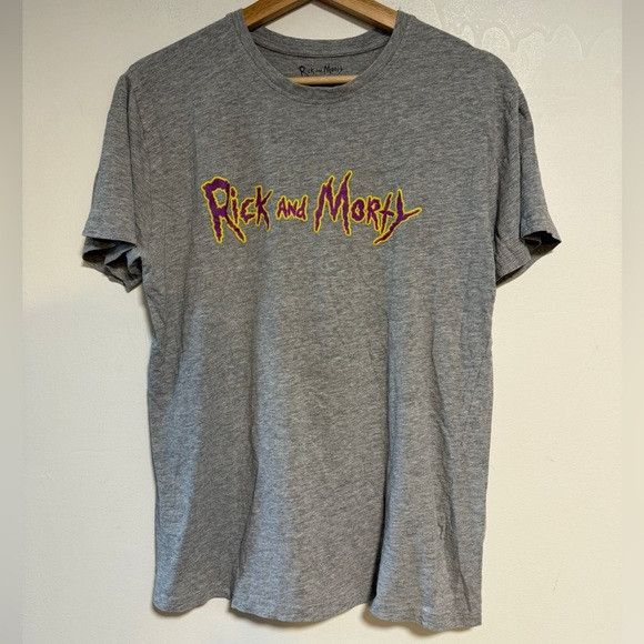 Other Rick and Morty Adult Swim Graphic T-Shirt Gray Men’s Size M Size US M / EU 48-50 / 2 - 2 Thumbnail