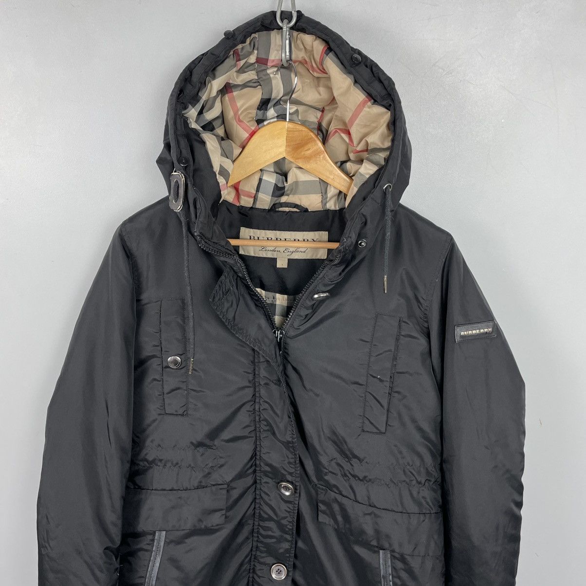 Burberry Burberry Nova Check Women’s Puffer Jacket size L Size L / US 10 / IT 46 - 6 Thumbnail