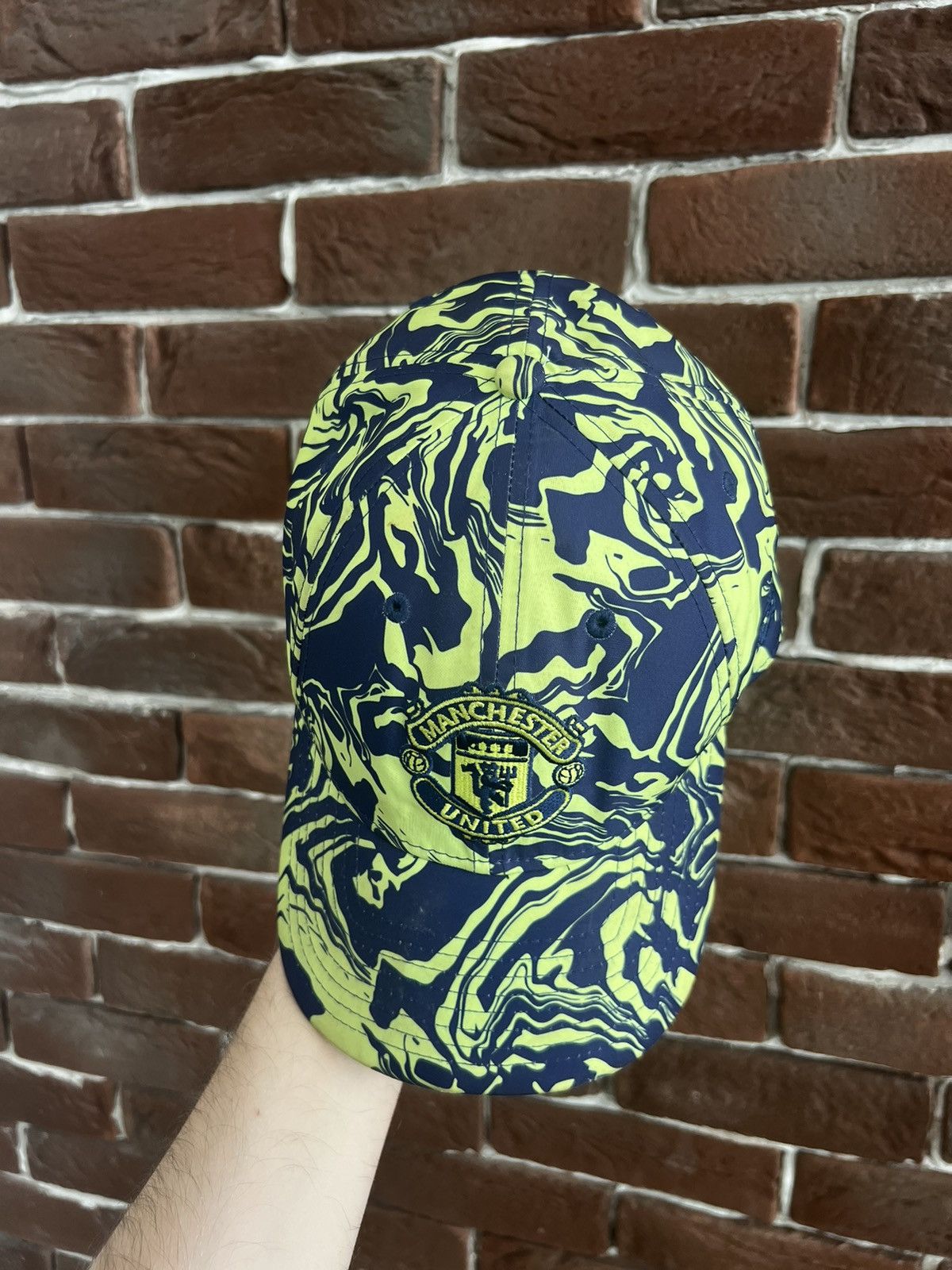 New Era Rare Manchester United New Era Abstract Cap Hat Football Size ONE SIZE - 3 Thumbnail