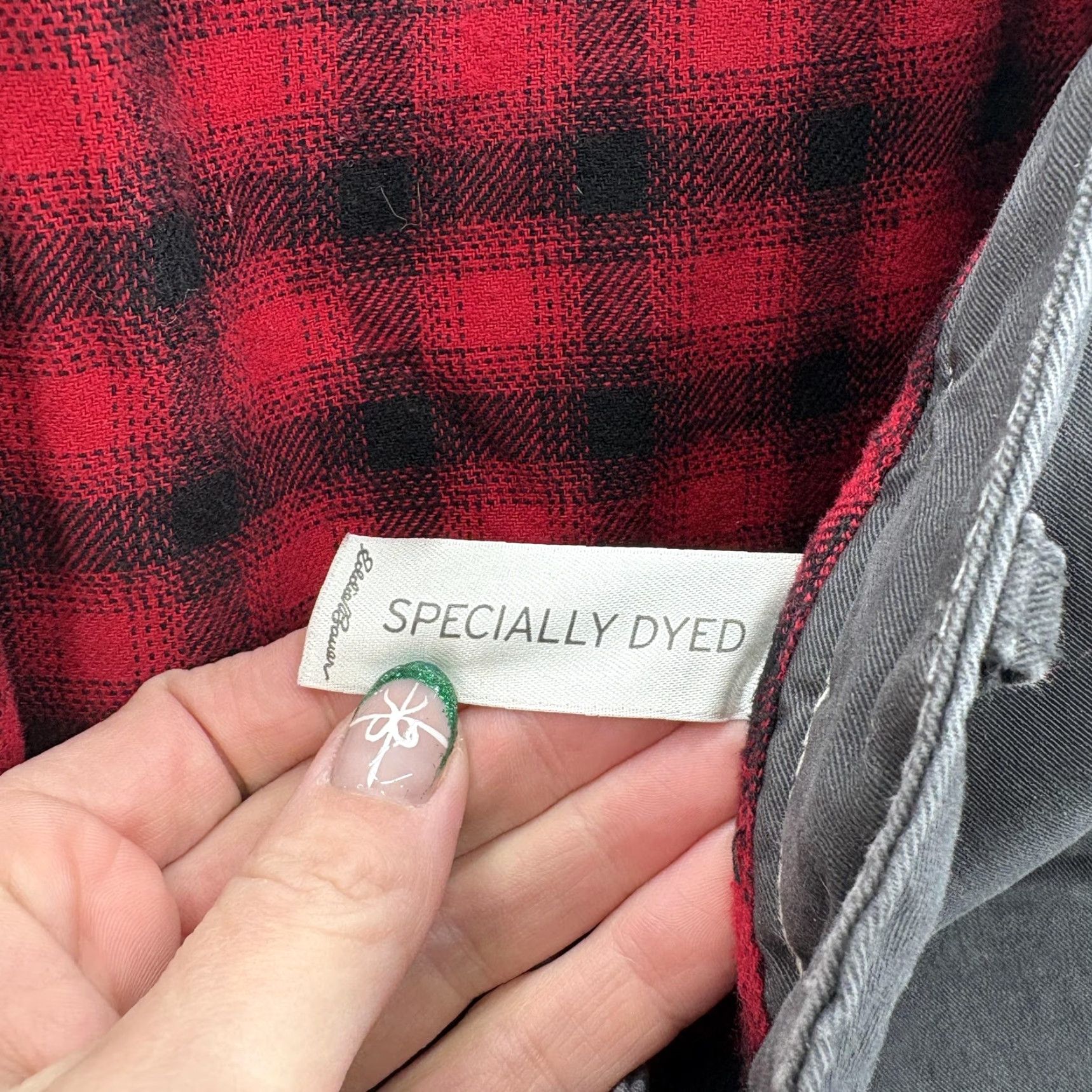 Eddie Bauer Eddie Bauer Pants Womens 12 Gray Legend Wash Boyfriend Relaxed Twill Chino Lined Pockets Zip Velvet Logo Winter Casual Workwear Mens? Size 34" / US 12 / IT 48 - 6 Thumbnail