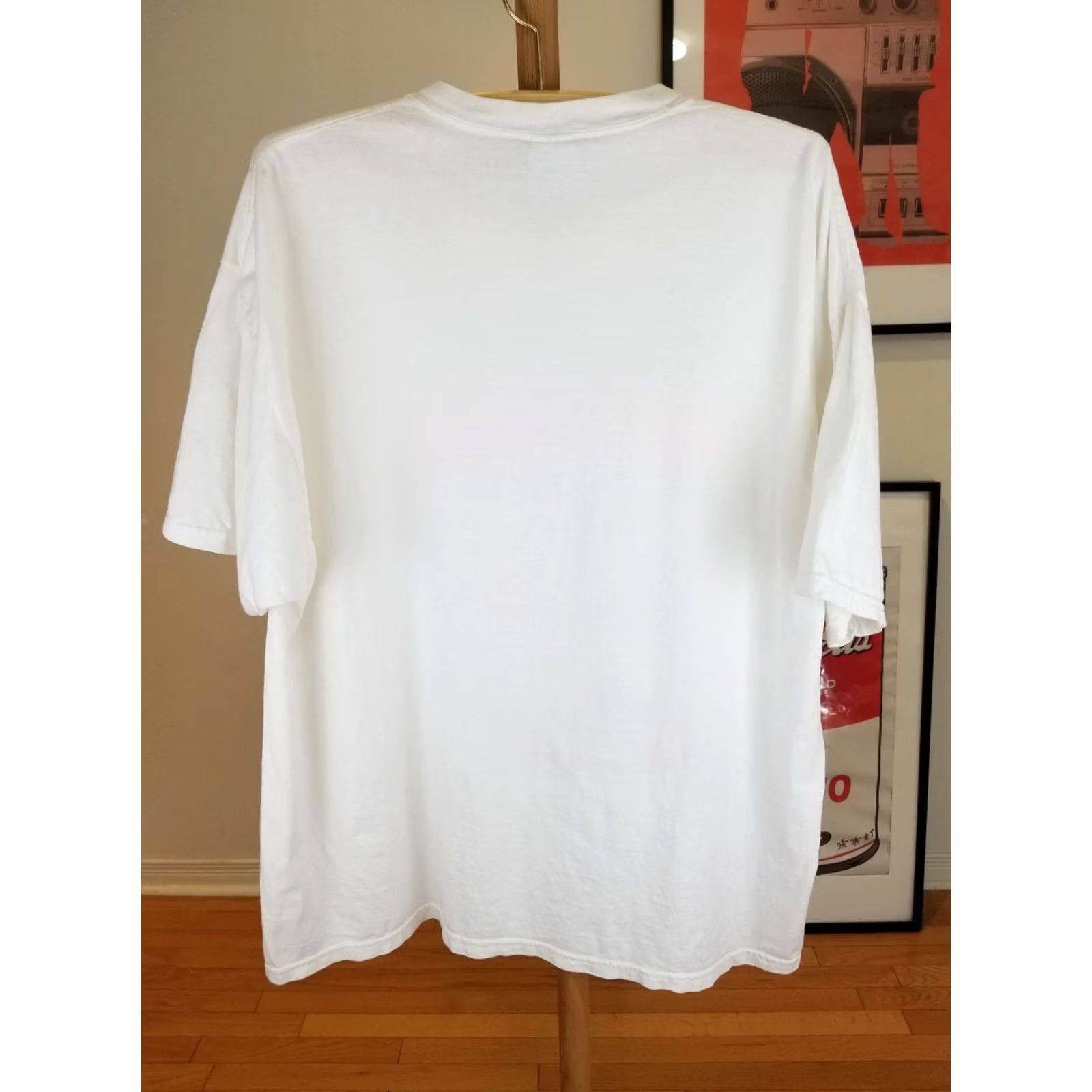 Gildan VINTAGE 91' RAT FINK ED ROTH HOT RODS WERE DANGEROUS WHITE COTTON T-SHIRT SZ XXL Mens T-Shirt 2XL White Cotton Vintage Size US XXL / EU 58 / 5 - 7 Thumbnail