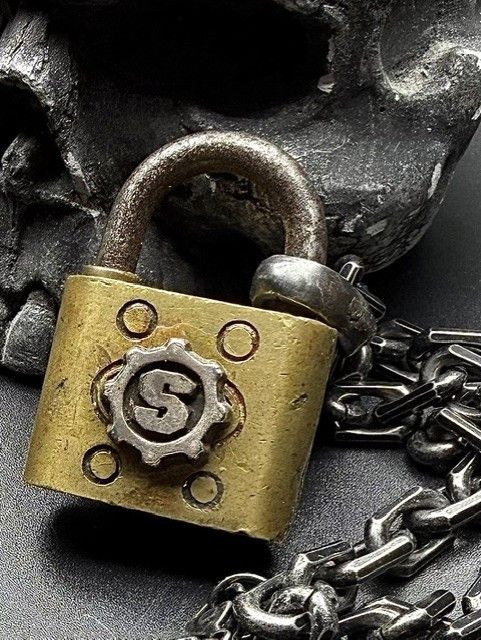 Other STARLINGEAR .925 Slickster Skull Logo Padlock Oxidized 2009 Size ONE SIZE - 3 Thumbnail