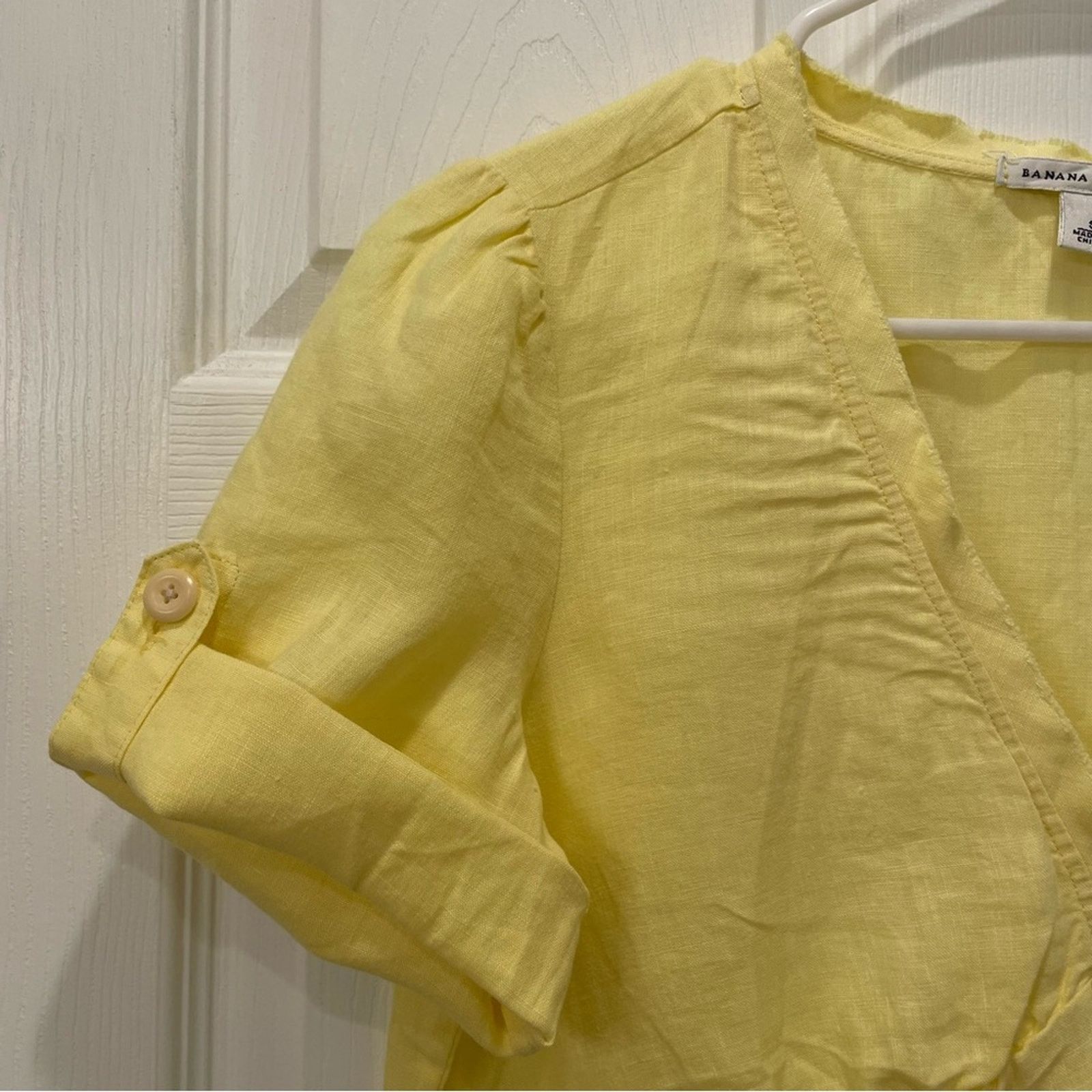 Banana Republic Banana Republic Linen Shirt S Size S / US 4 / IT 40 - 7 Thumbnail
