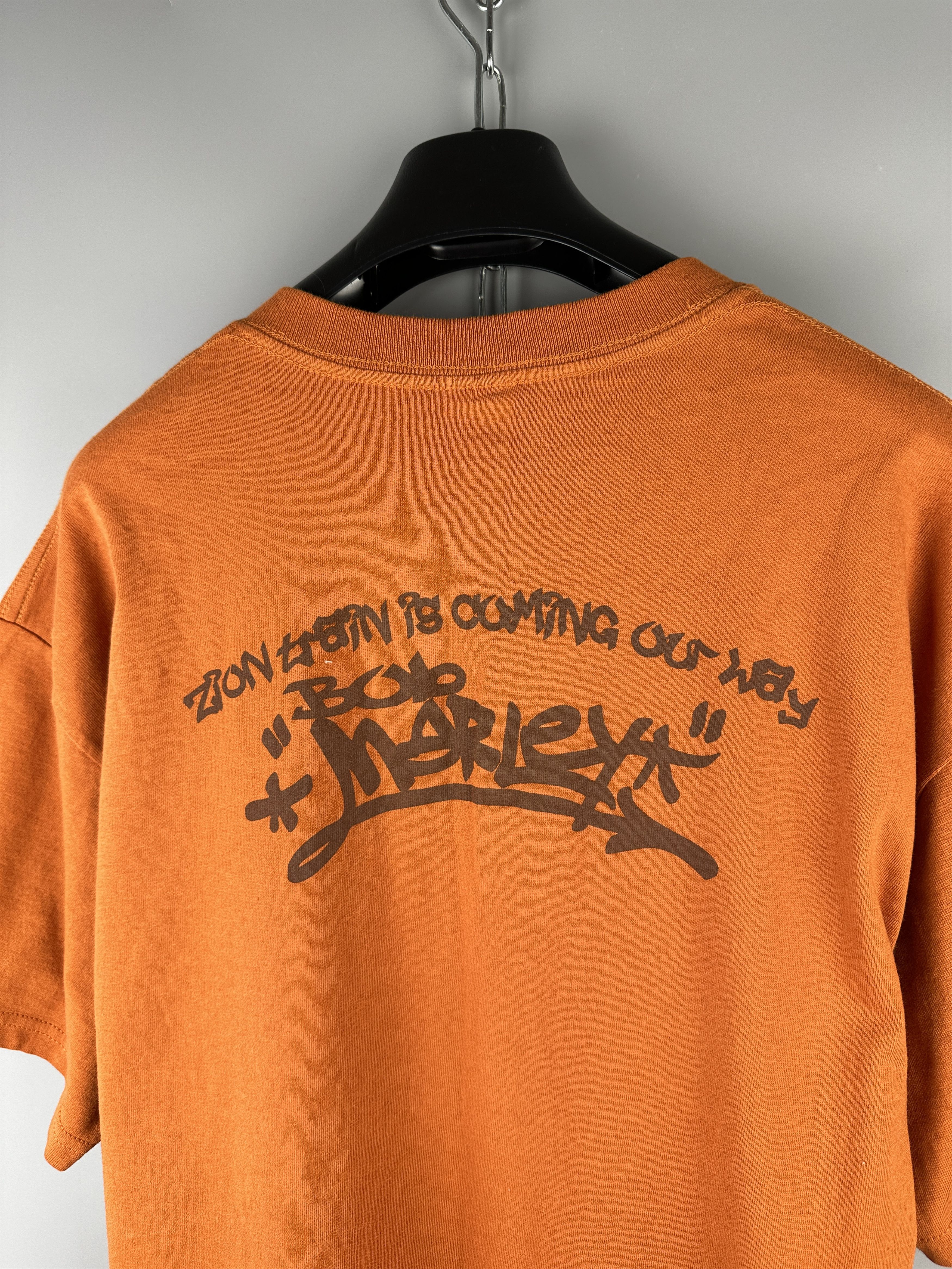 Bob Marley × Vintage × Zion Rootswear Vintage 2004 Bob Marley Zion Rootswear Tee T Shirt Size US L / EU 52-54 / 3 - 9 Thumbnail