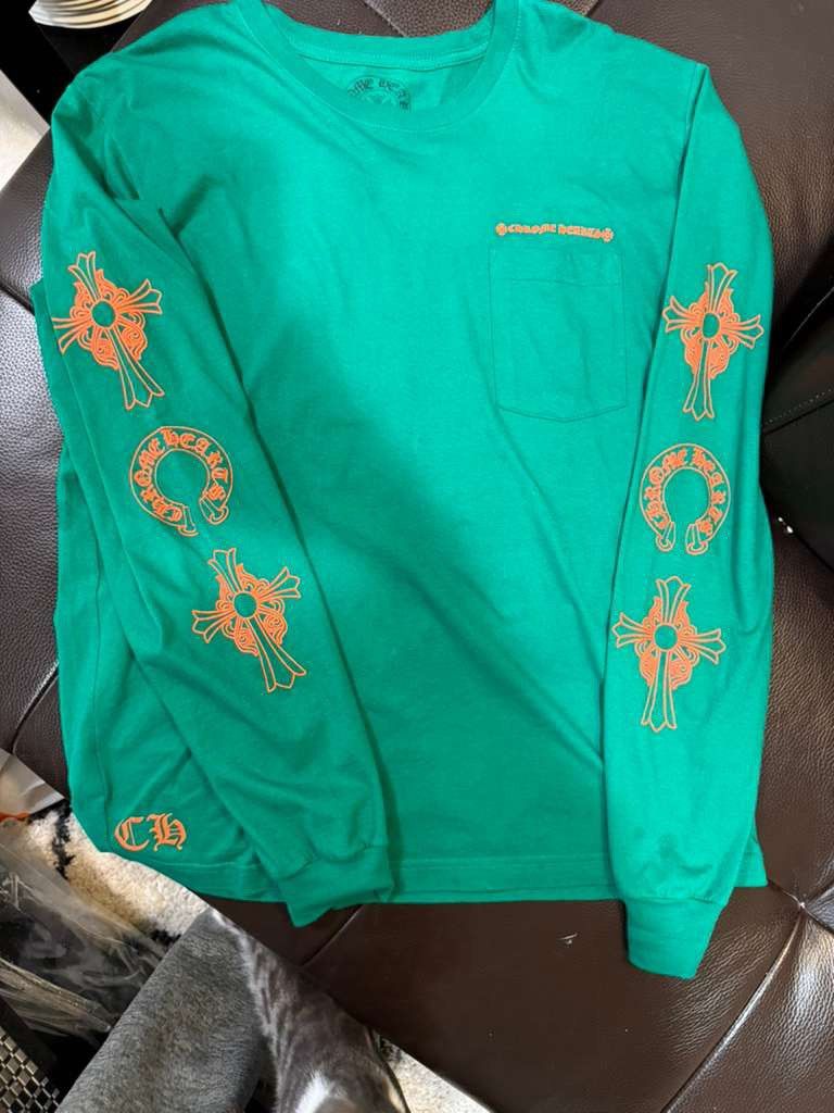Chrome Hearts Chrome hearts Miami green long-sleeve t shirt Size US L / EU 52-54 / 3 - 1 Thumbnail