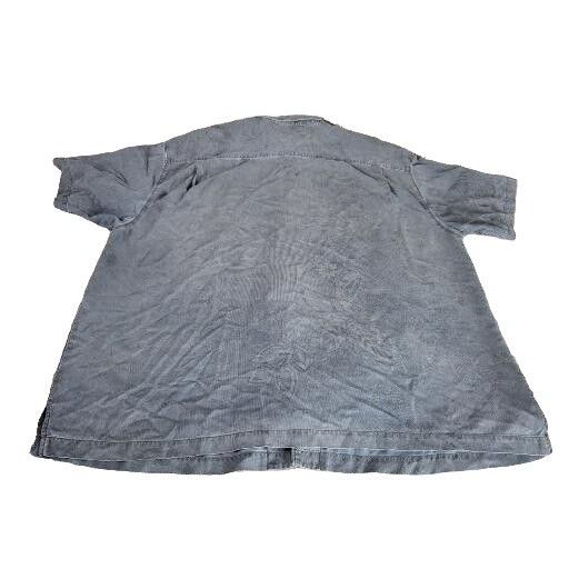 Tommy Bahama TOMMY BAHAMA FADED BLUE LARGE HAWAIIAN FLORAL SILK BUTTON FR Size US XXL / EU 58 / 5 - 7 Thumbnail