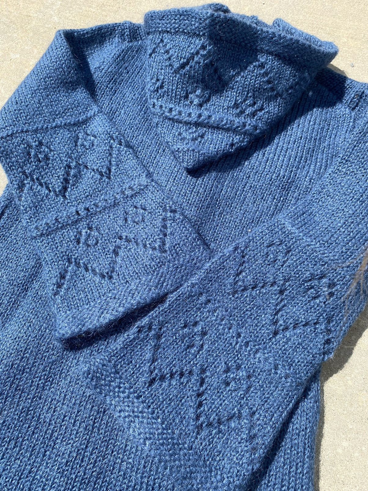Vintage VINTAGE 1970’s Hark Woven Cardigan Hoodie Size US M / EU 48-50 / 2 - 7 Thumbnail