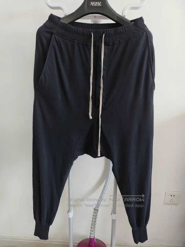 Rick Owens RICK OWENS size XS Black Loose Fit Crotch Drop Pants Size US 27 - 1 Thumbnail