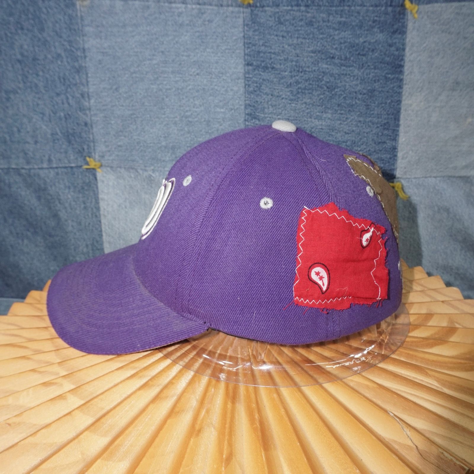 Vintage S/M - Vintage Y2K Washington Union embroider patchwork hat Size ONE SIZE - 3 Thumbnail