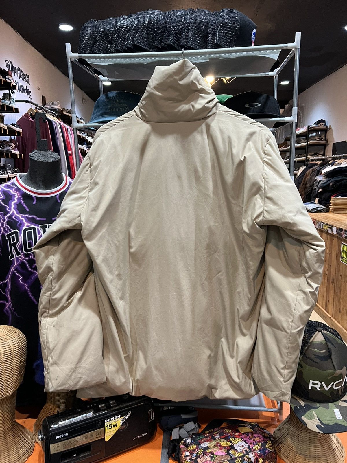 Issey Miyake × Pleats Please Issey Miyake Rare💥 1990 Pleats Please Issey Miyake Puffer Jacket Size US L / EU 52-54 / 3 - 8 Thumbnail