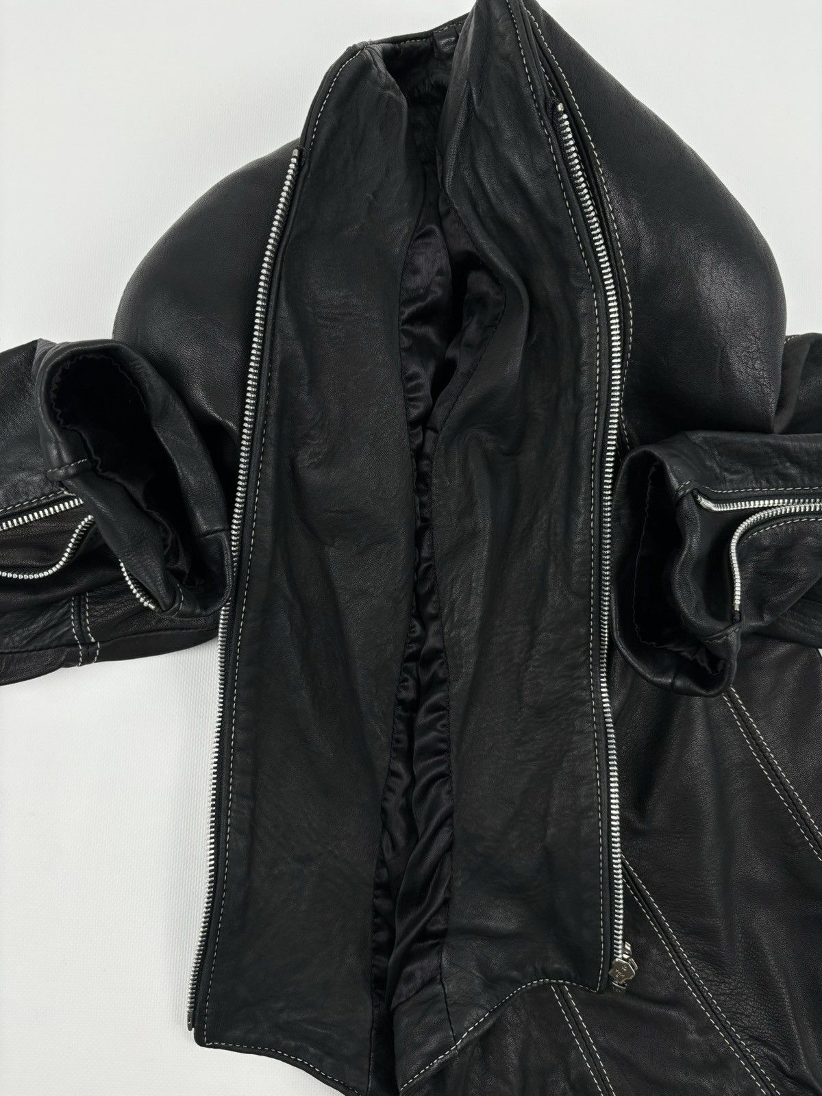 Other VTG NORTHBOUND LEATHER 6000 Contoured Canada BDSM Full-Zip Jacket Bomber 12 Size M / US 6-8 / IT 42-44 - 18 Thumbnail