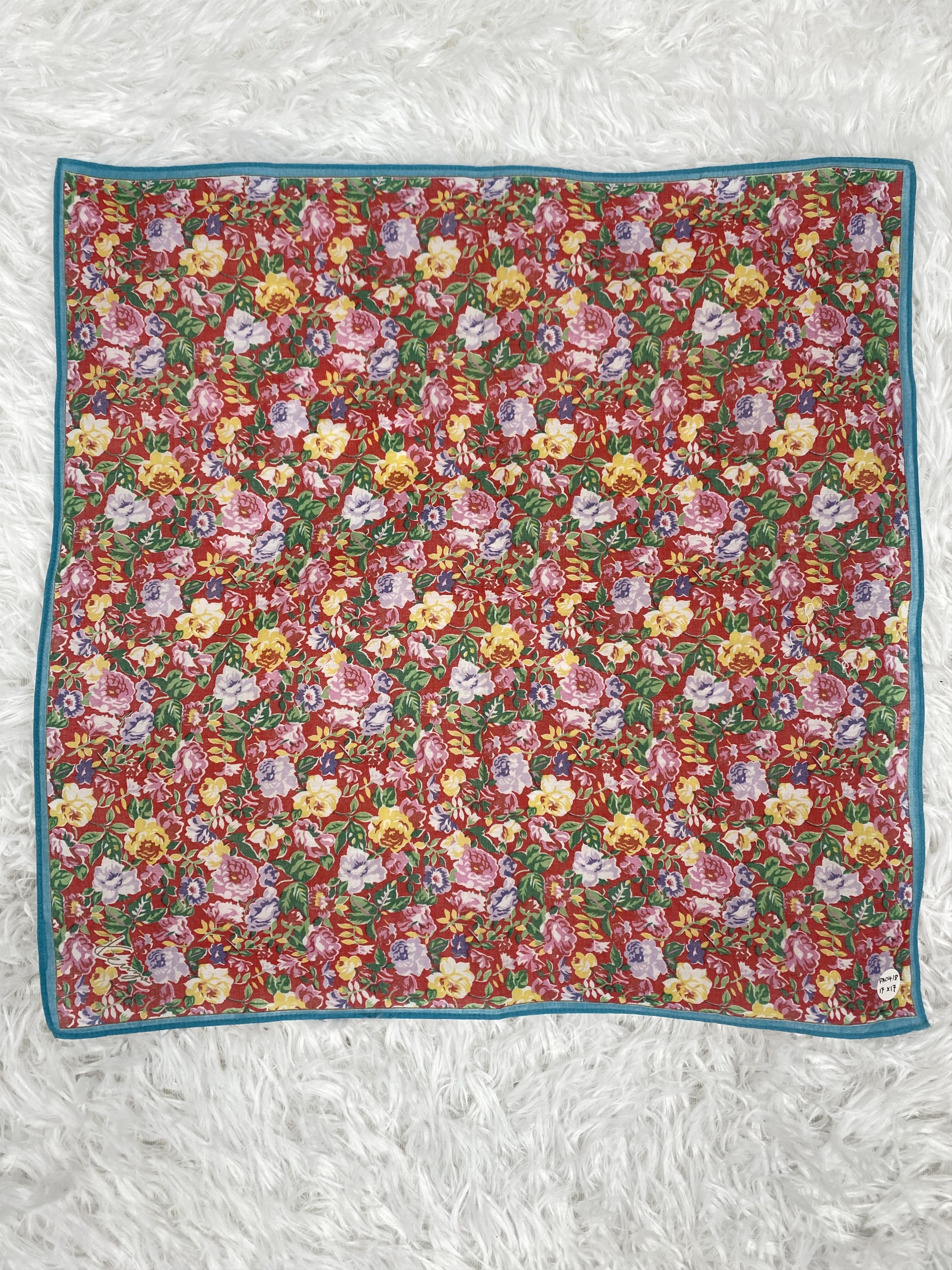 Kenzo Vintage Kenzo Handkerchief Neckerchief PH0418 Size ONE SIZE - 3 Thumbnail