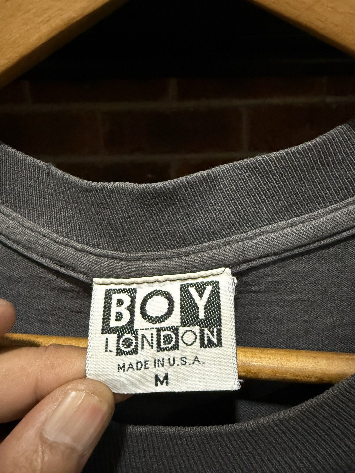 Boy London × Seditionaries × Vintage Vintage 90s Boy London The British Lagend Sun Faded Tee Size US M / EU 48-50 / 2 - 5 Thumbnail