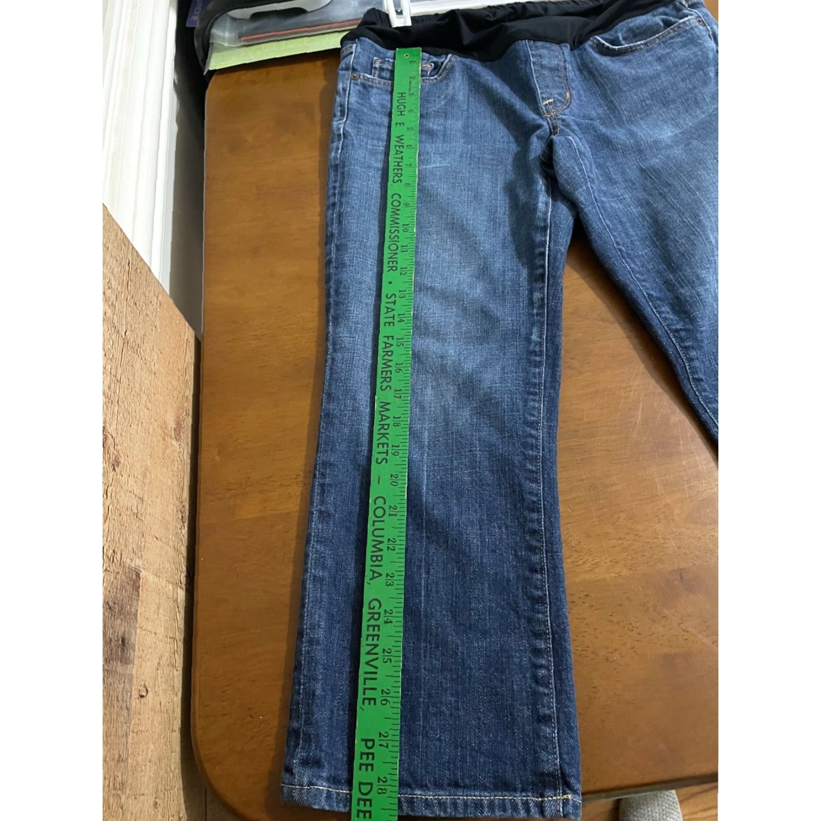 Citizens Of Humanity Citizens of Humanity Maternity Jeans Kelly Bootcut Size 30 Blue Women Size 30" / US 8 / IT 44 - 4 Thumbnail
