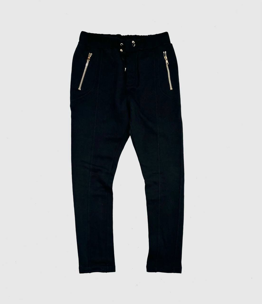 Image of Balmain Zipped Sweatpants in Black, Men's (Size 31)