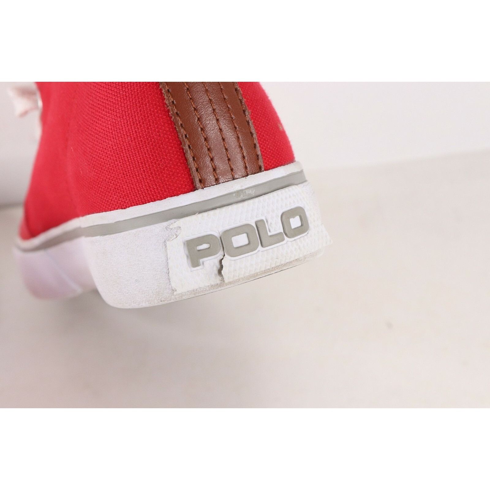 Ralph Lauren Vintage Ralph Lauren Distressed Spell Out High Top Shoes Size US 8.5 / EU 41-42 - 6 Thumbnail
