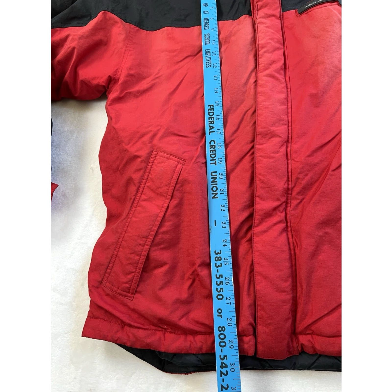 Ralph Lauren VINTAGE Ralph Lauren Polo Jeans Co. Jacket Mens Puffer XL Red Ski 90s Winter Outdoor Mens Size US XL / EU 56 / 4 - 6 Thumbnail