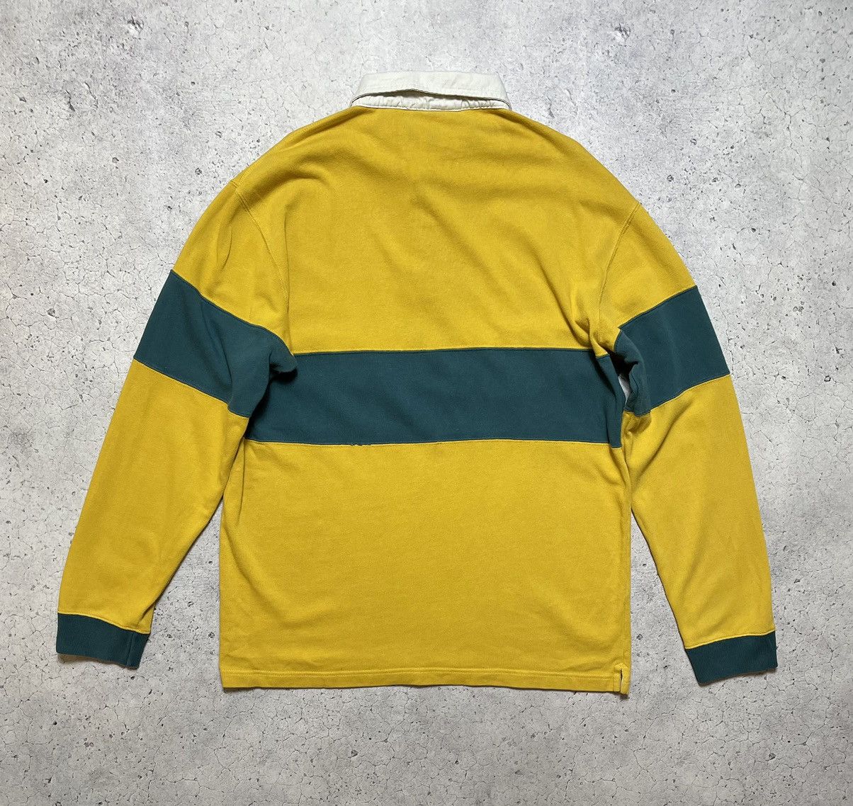 Champion × Vintage Vintage 90s Rugby Longsleeve Champion Big Logo Retro Hype Size US XL / EU 56 / 4 - 2 Thumbnail