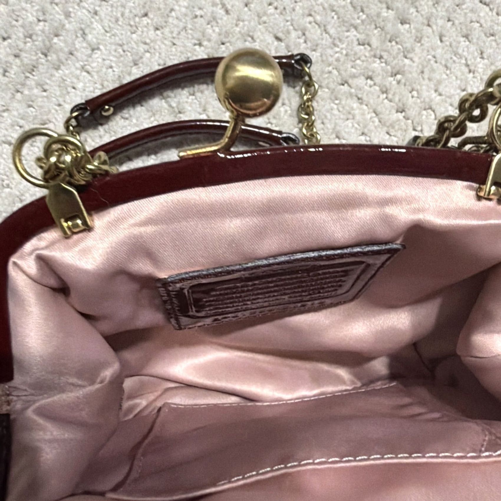 Coach Coach Poppy Bag Small Red Sequins Kisslock Limited Edition Crossbody Shoulder Women Size ONE SIZE - 6 Thumbnail