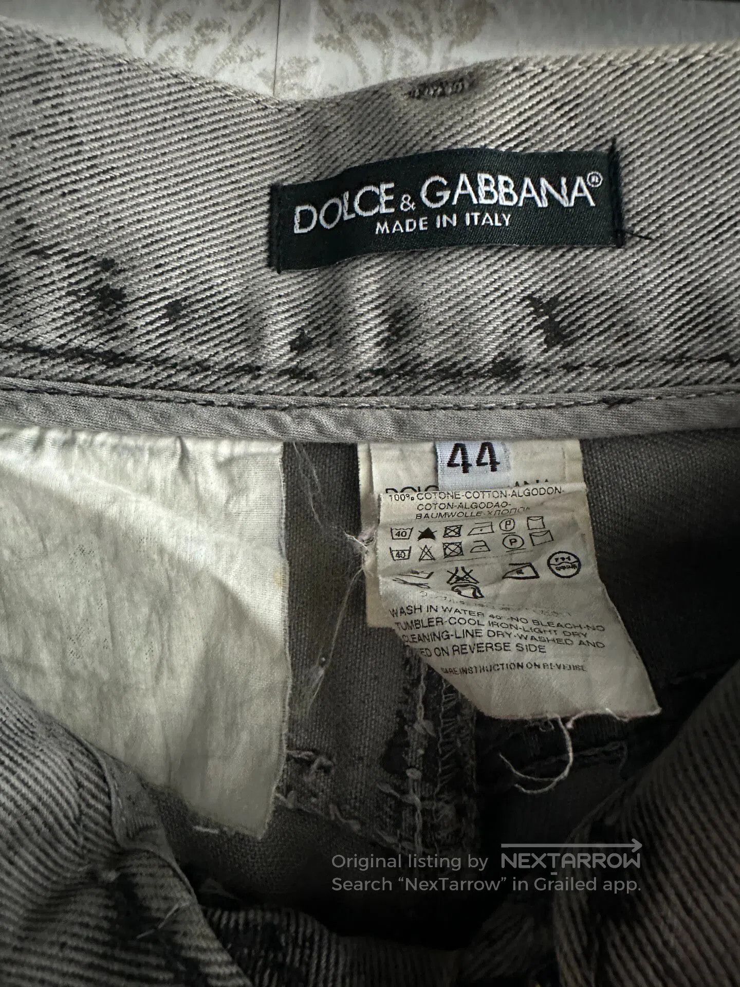 Dolce & Gabbana Dolce＆Gabbana Soiled, aged jeans| Size US 28 / EU 44 - 5 Thumbnail