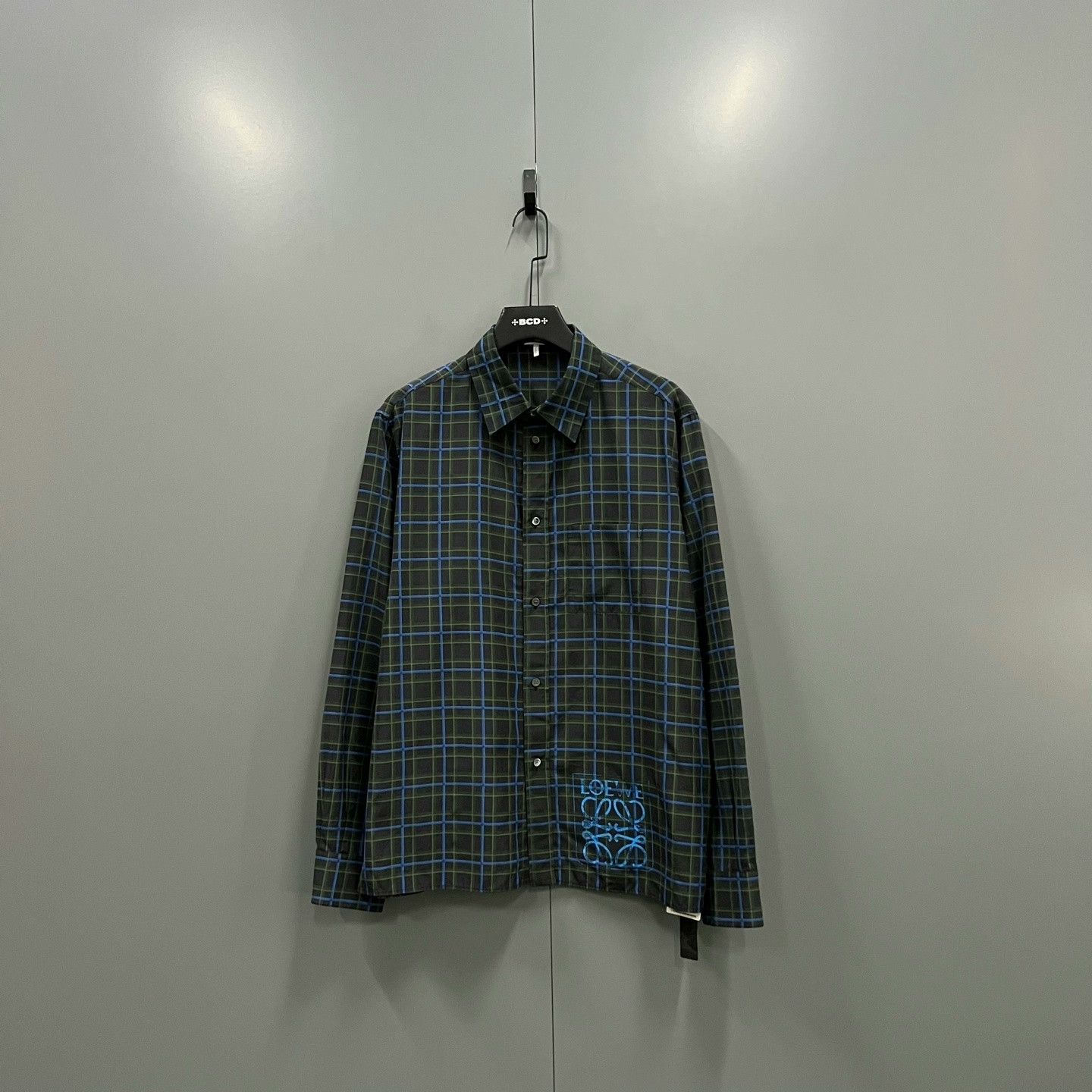 Loewe LOEWE Logo Plaid Shirt Size US M / EU 48-50 / 2 - 1 Thumbnail