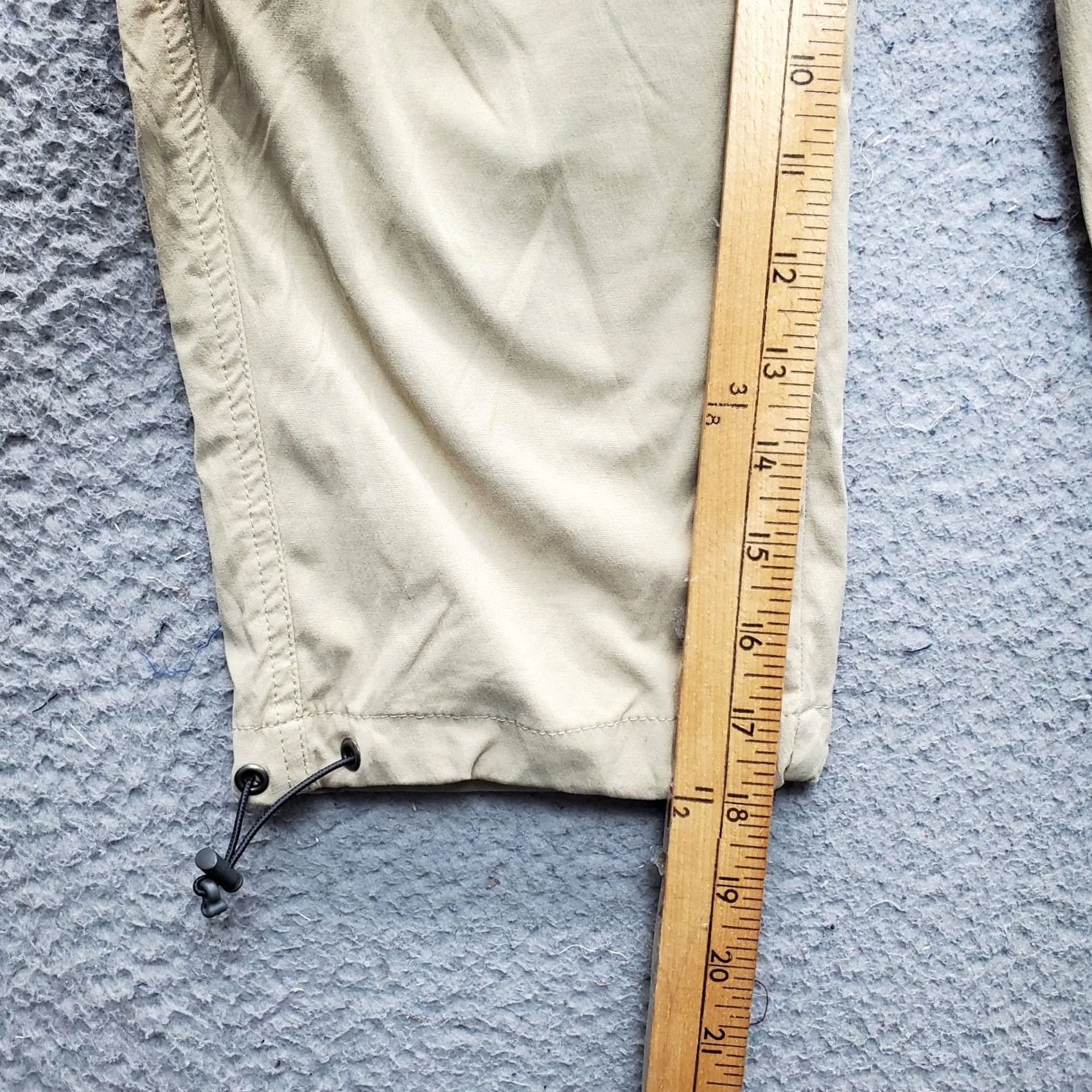 Vintage Columbia Capri Pants Womens Size 8 Brown Thermal Lined Outdoor Hiking 2-Button Fly Shirt Size 30" / US 8 / IT 44 - 4 Thumbnail
