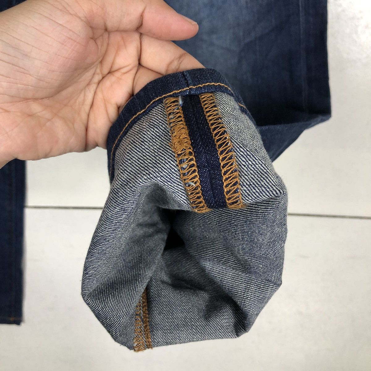 Issey Miyake 🔥GLOBAL WORK BY ISSEY MIYAKE JEANS DENIM SKINNY FIT Size US 28 / EU 44 - 11 Thumbnail