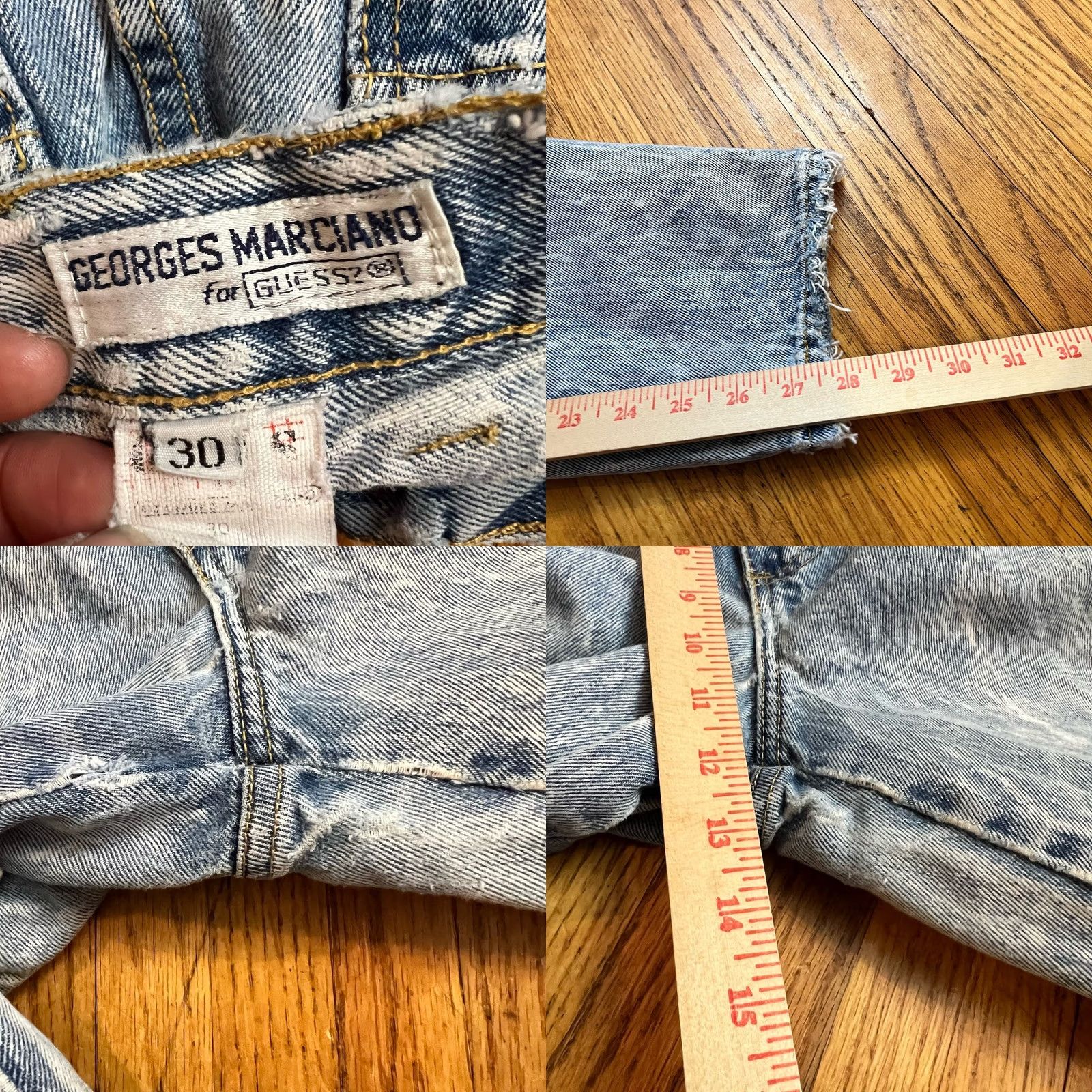 Guess VINTAGE Guess Georges Marciano Jeans Womens 30 Blue High Waist Acid Wash Jeans Womens 30 Blue High Waist Acid Wash Size 30" / US 8 / IT 44 - 8 Thumbnail