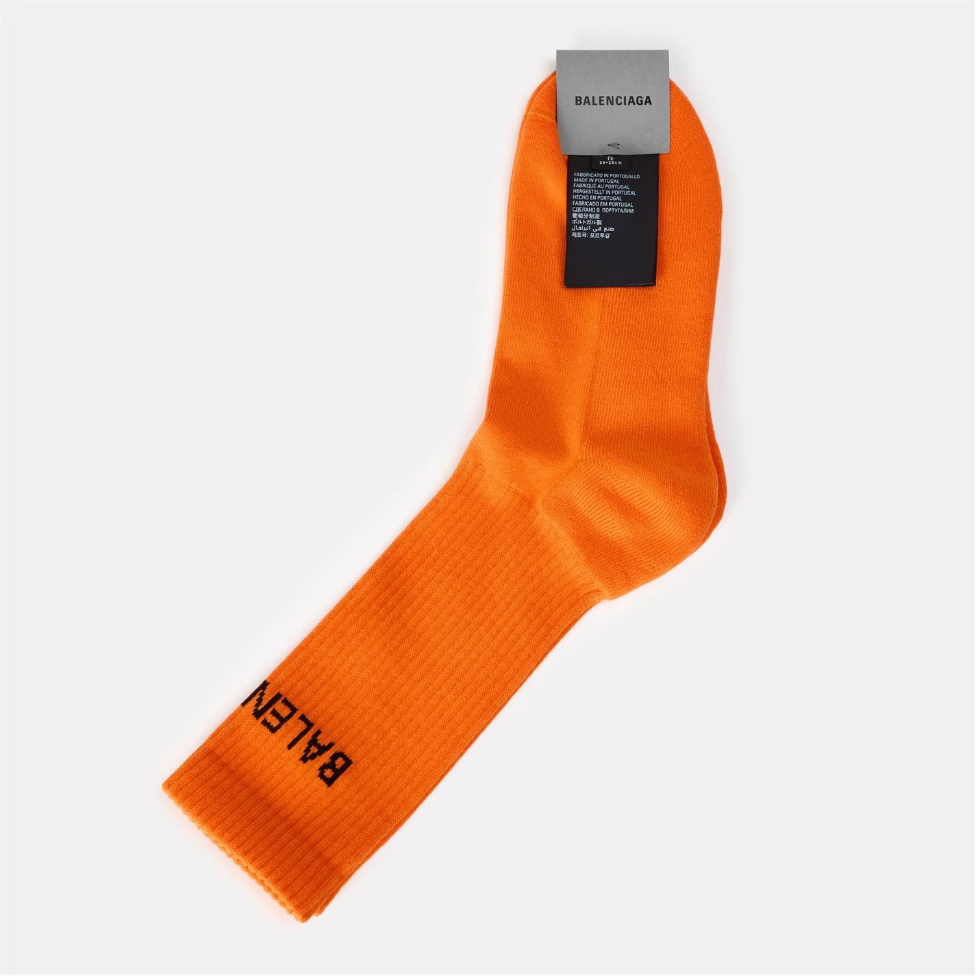 Balenciaga BALENCIAGA Men's Crew Socks Size ONE SIZE - 2 Thumbnail