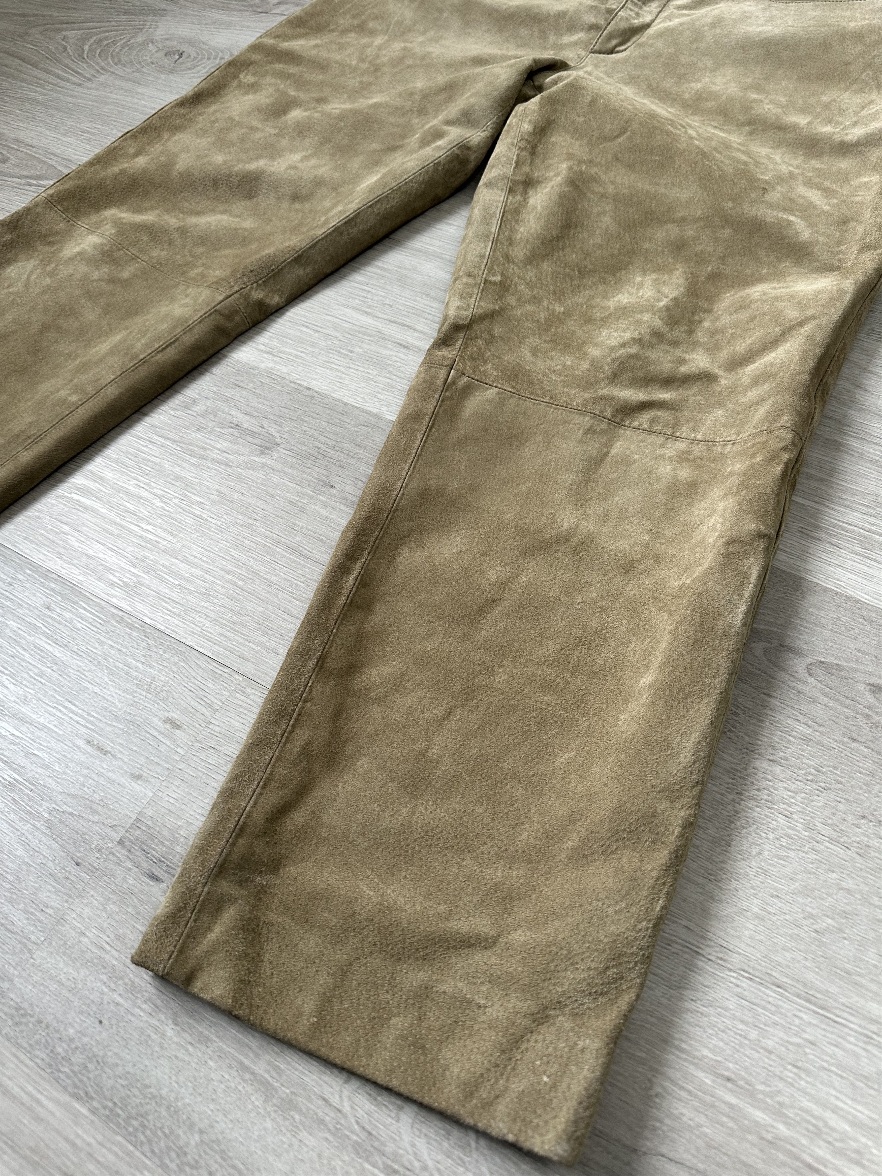 Leather × Vintage Leather Men’s Cowboy JCC Pants Bike Moto Y2K Size US 36 / EU 52 - 6 Thumbnail