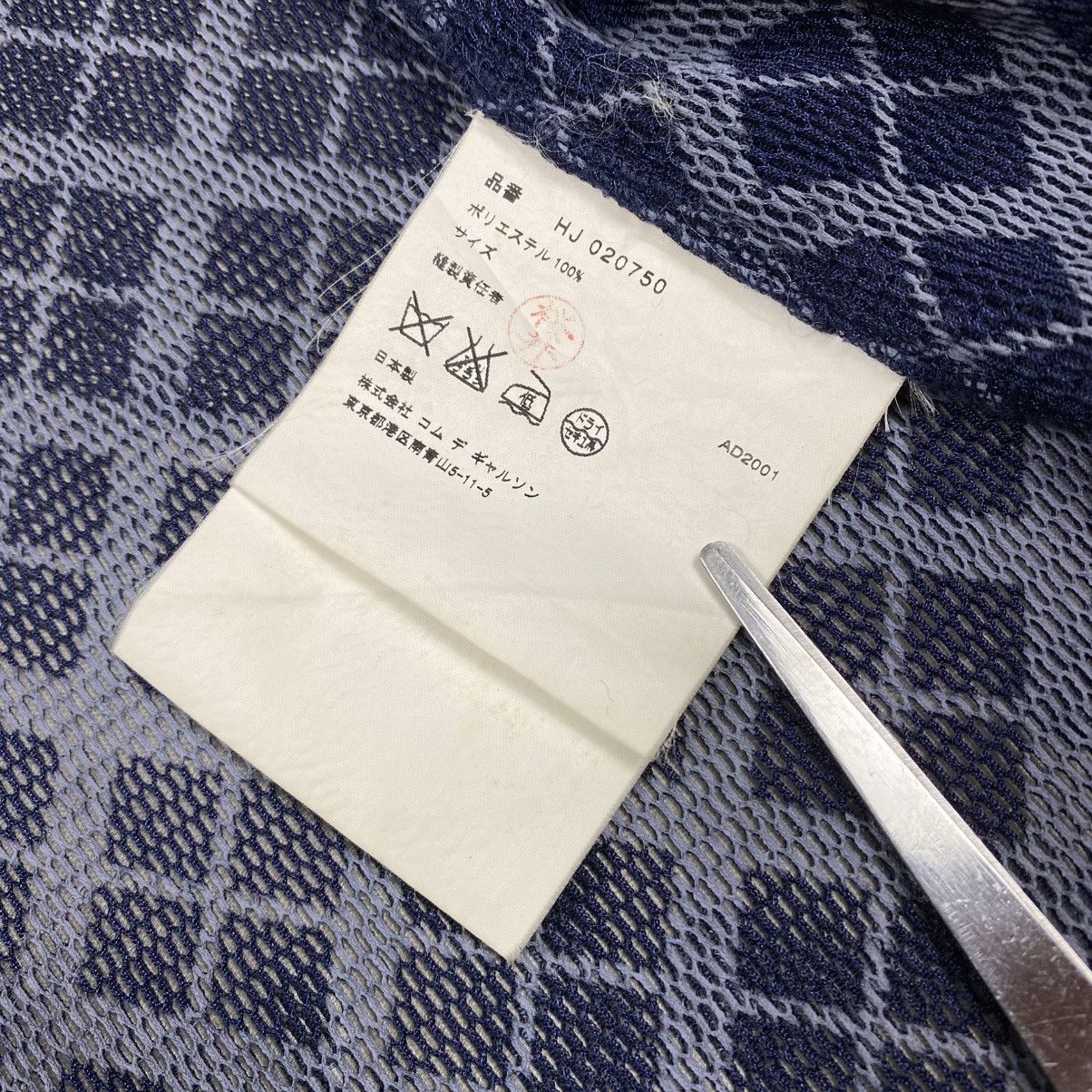 Comme des Garcons Homme Plus Comme des Garcons Homme AD2001 Mesh Work Jacket Size US M / EU 48-50 / 2 - 11 Thumbnail